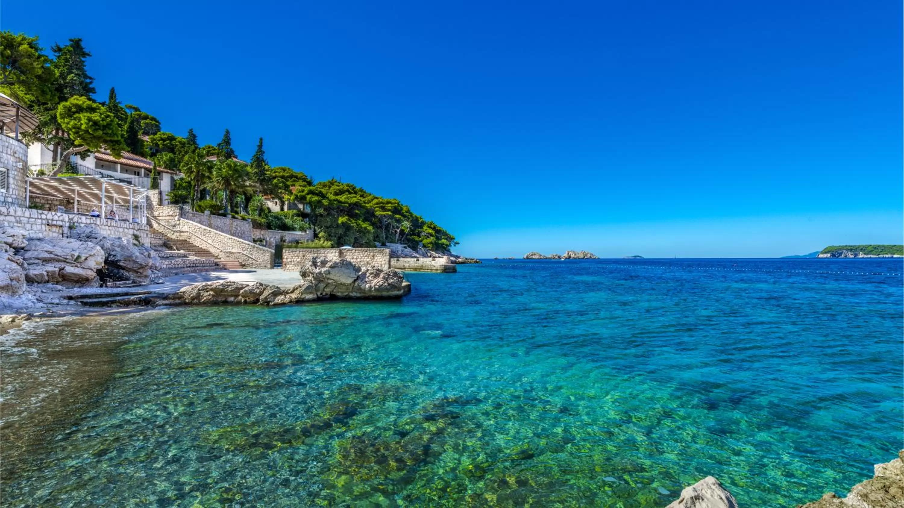 Beach in Hotel Splendid