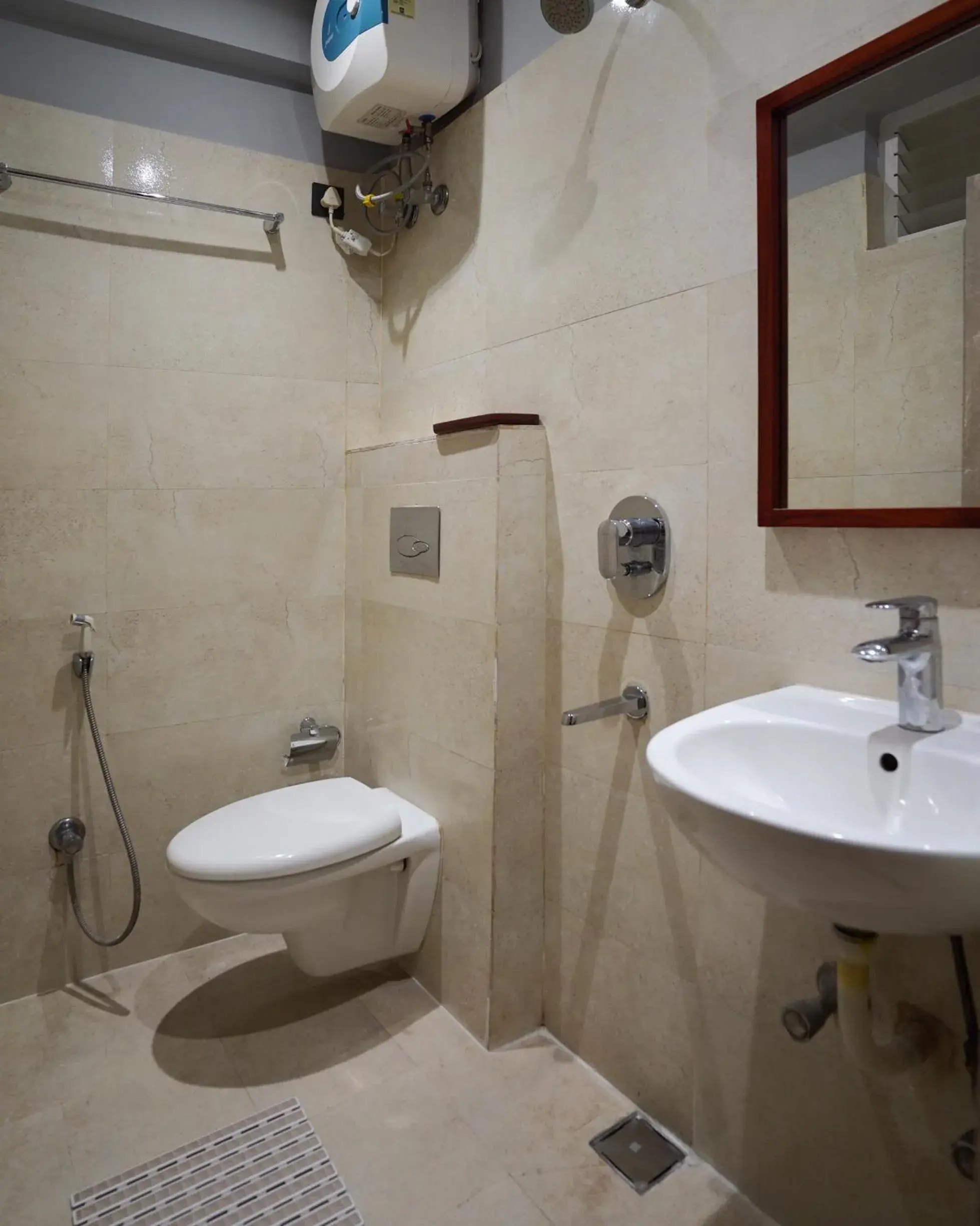 Bathroom in Hotel Sonar Bangla Puri