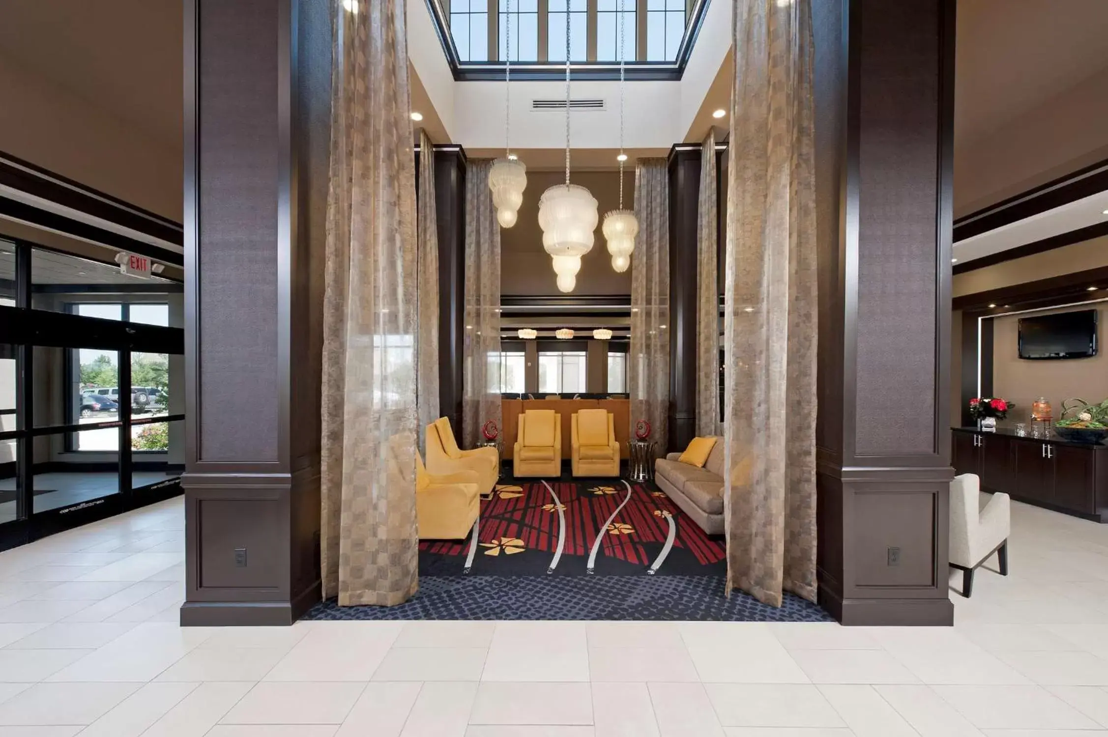 Lobby or reception in Hilton Garden Inn Ft Worth Alliance Airport