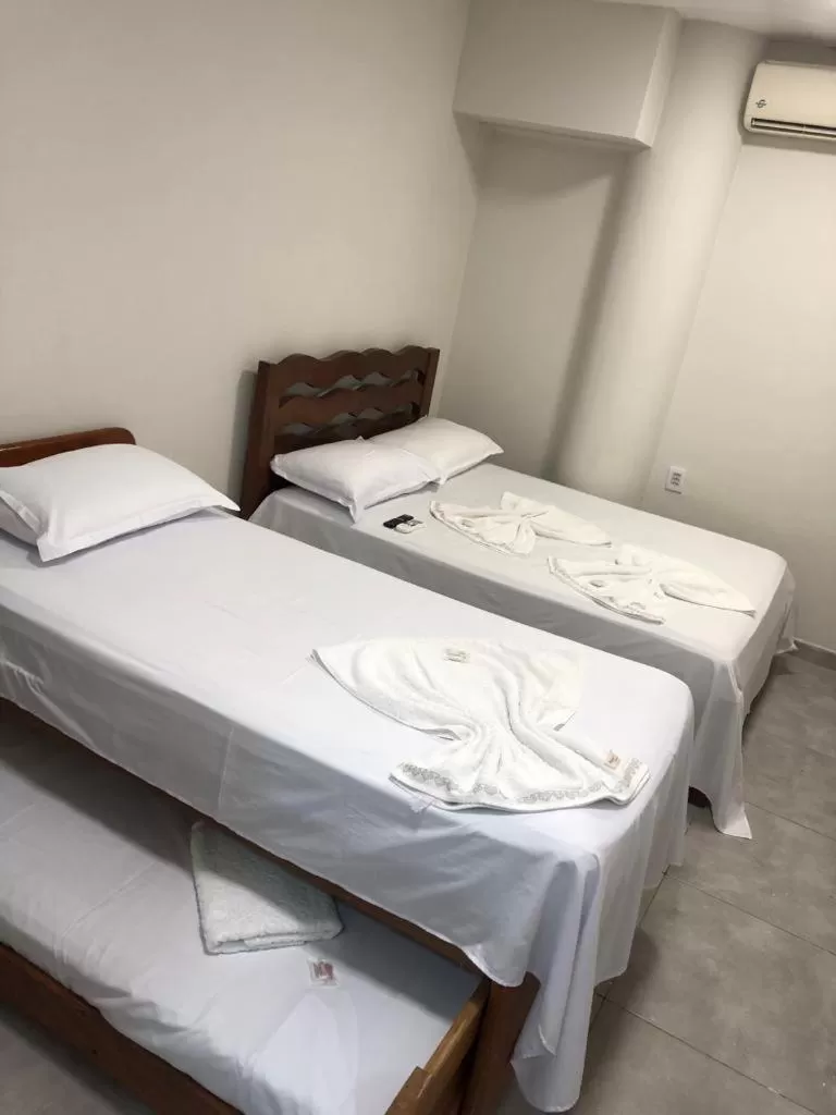Bed in Hotel Cuiabá