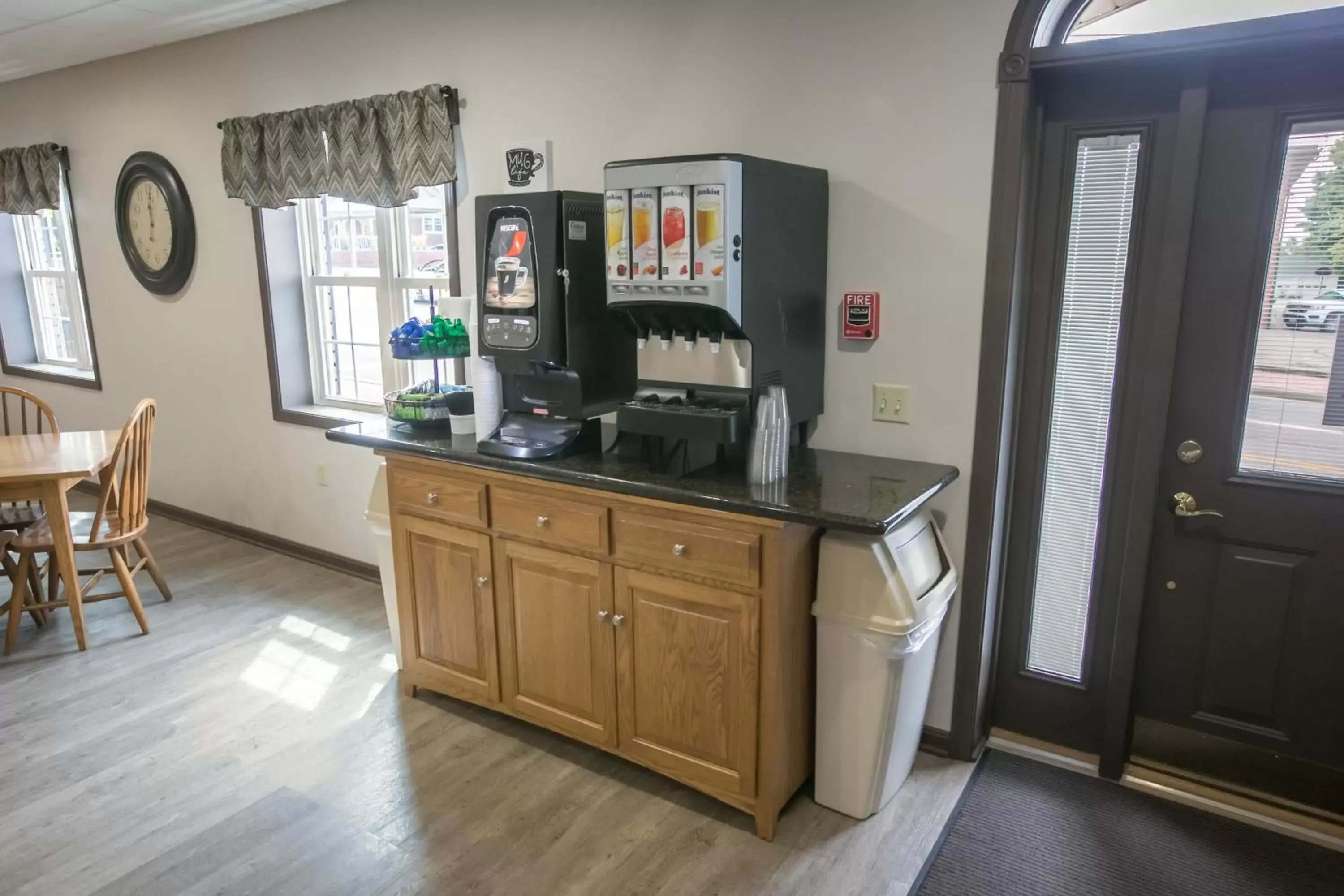 Lobby or reception, Kitchen/Kitchenette in Lodging on the Square