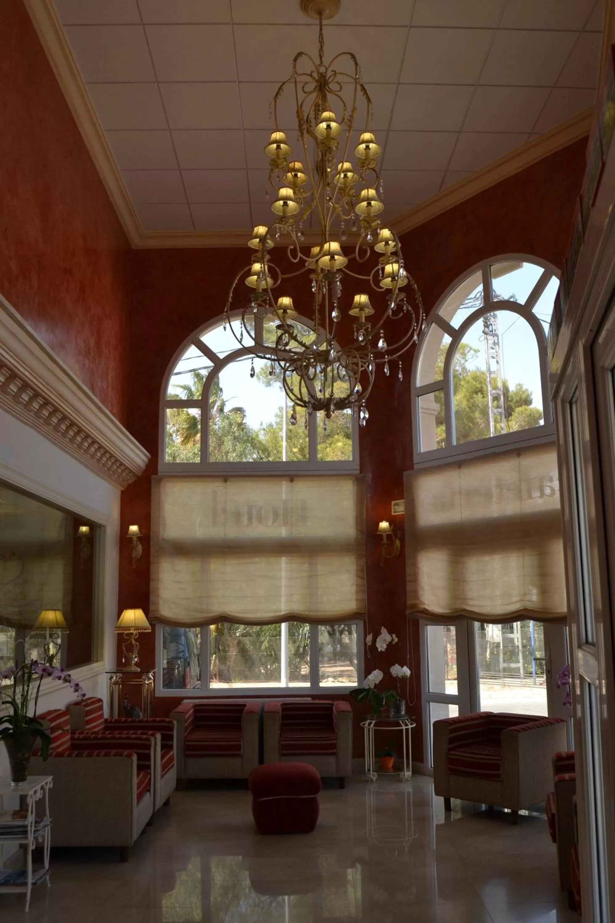 Lobby or reception in Hotel Versalles