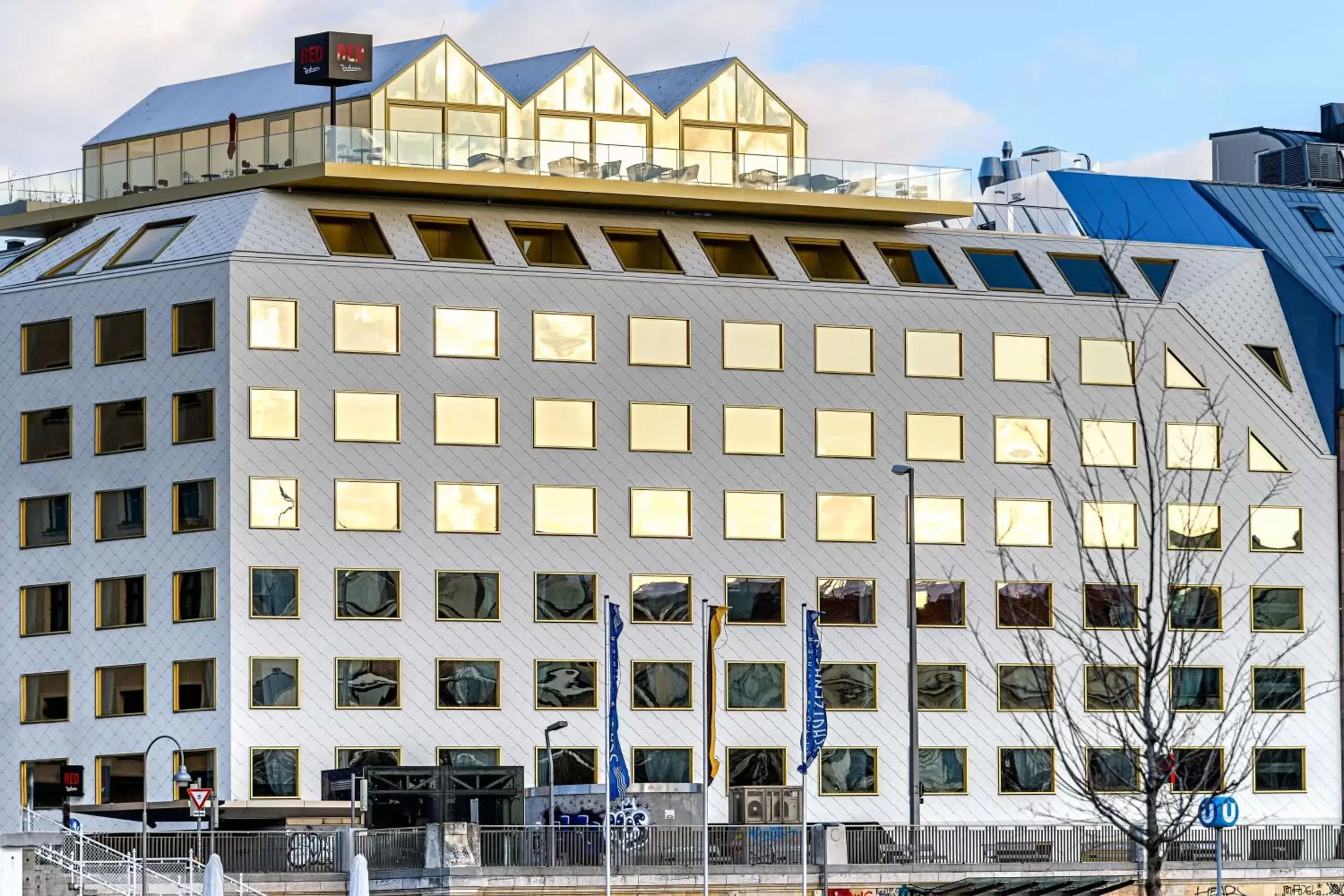 Property building in Radisson RED Hotel, Vienna Property building in Radisson RED Hotel, Vienna