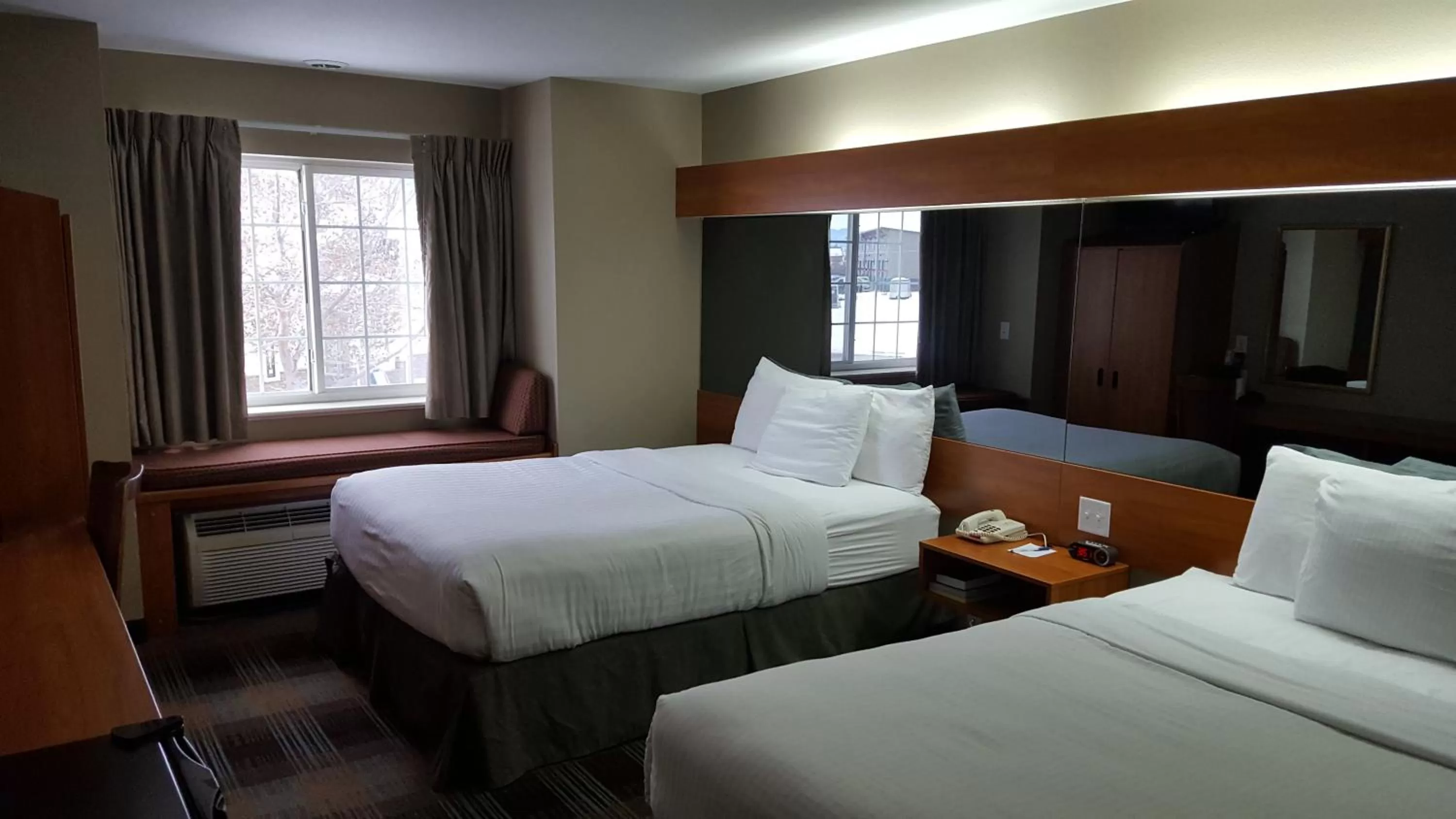 Photo of the whole room, Bed in Microtel Inn & Suites by Wyndham Bozeman