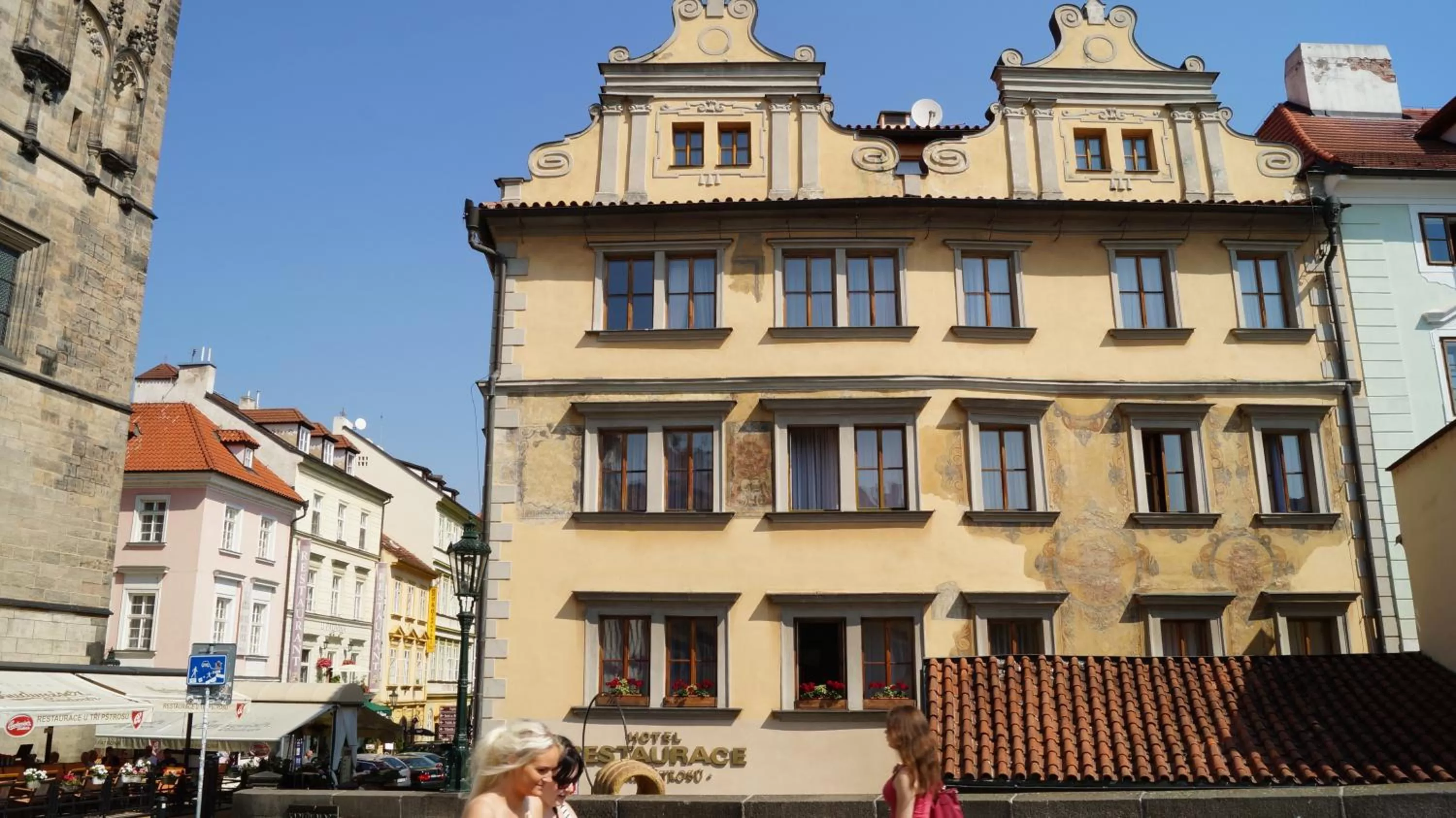 Bird's eye view in Hotel U 3 Pstrosu