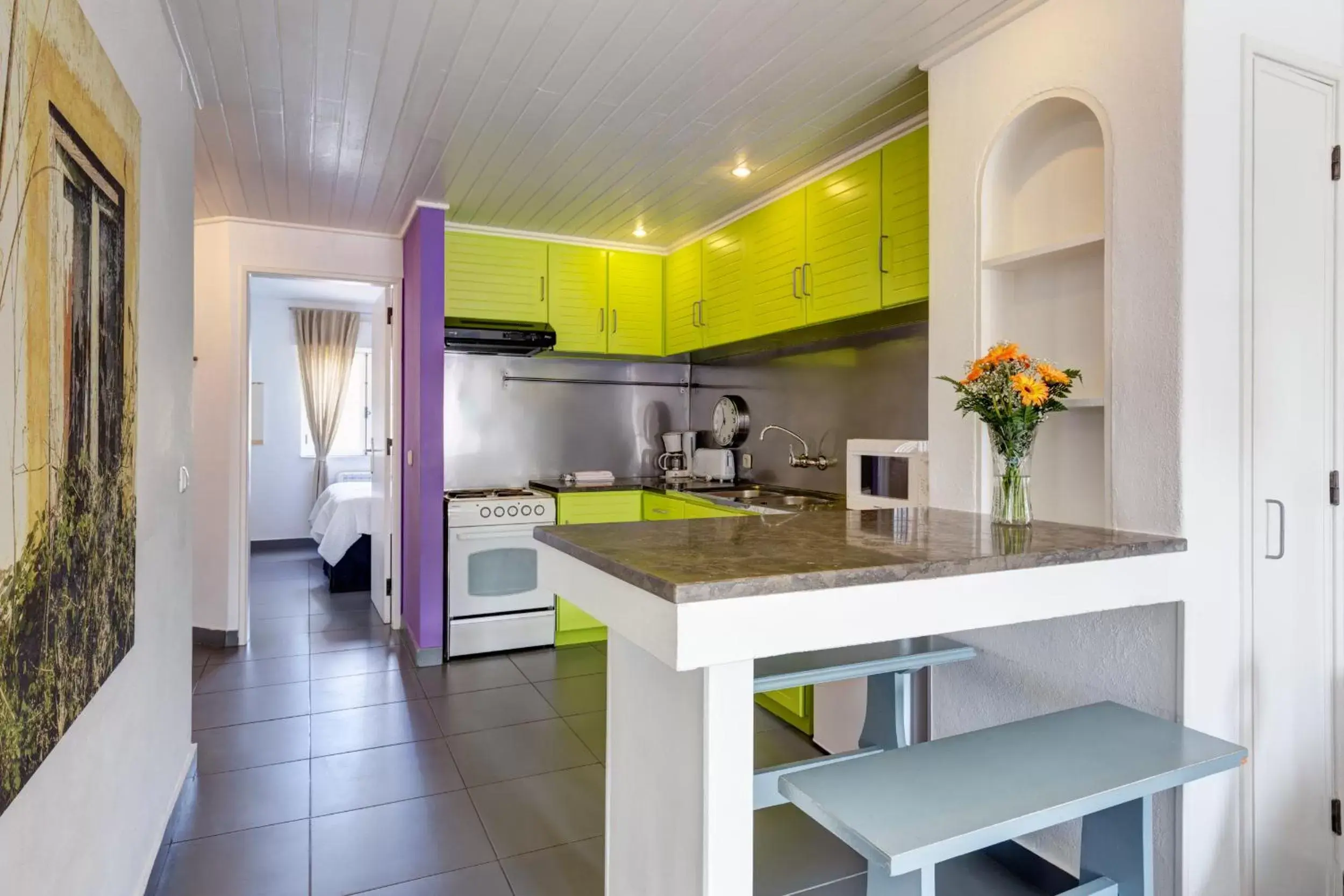 Kitchen or kitchenette, Kitchen/Kitchenette in Duna Parque Beach Club - Duna Parque Group