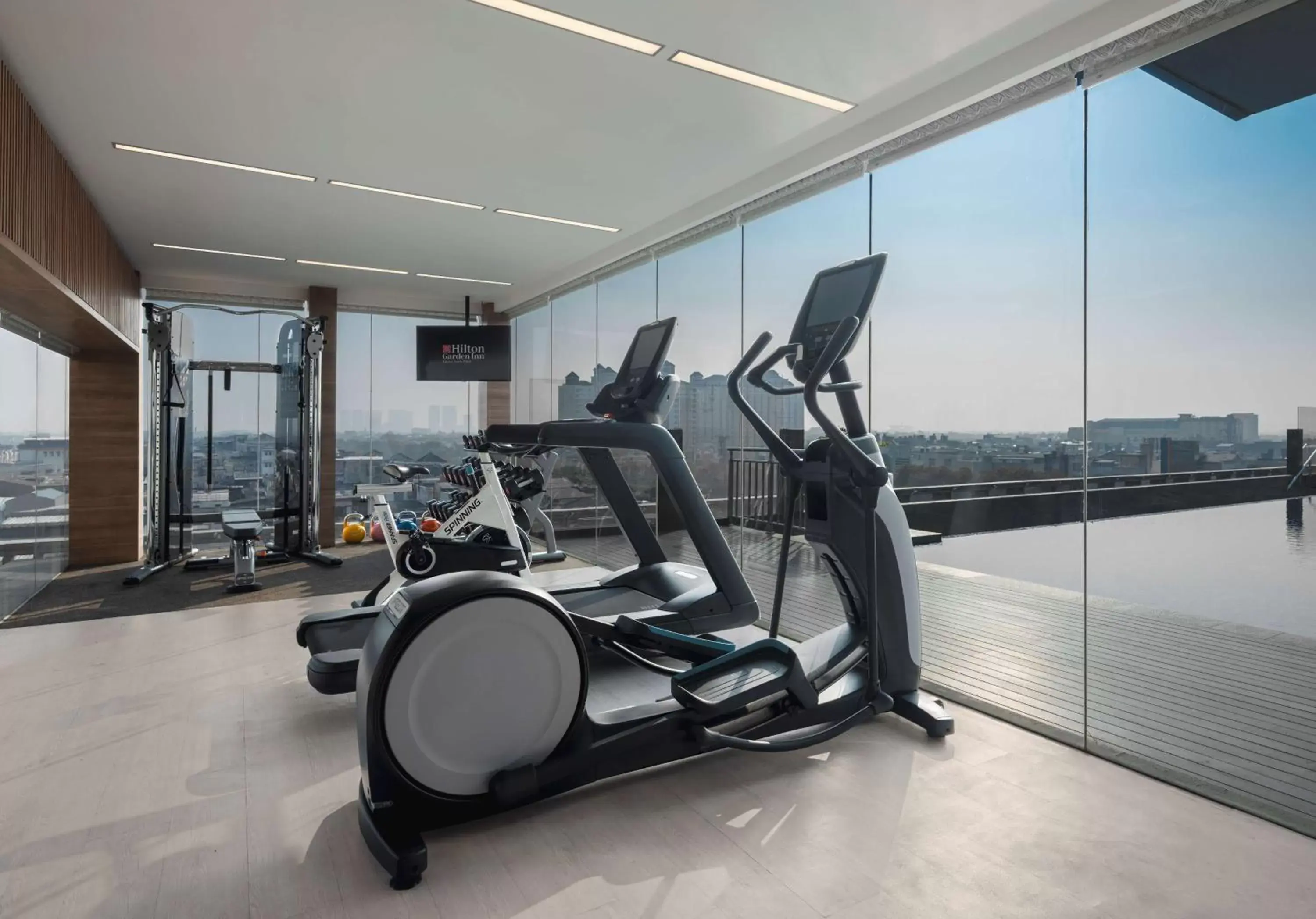 Fitness centre/facilities, Fitness Center/Facilities in Hilton Garden Inn Jakarta Taman Palem