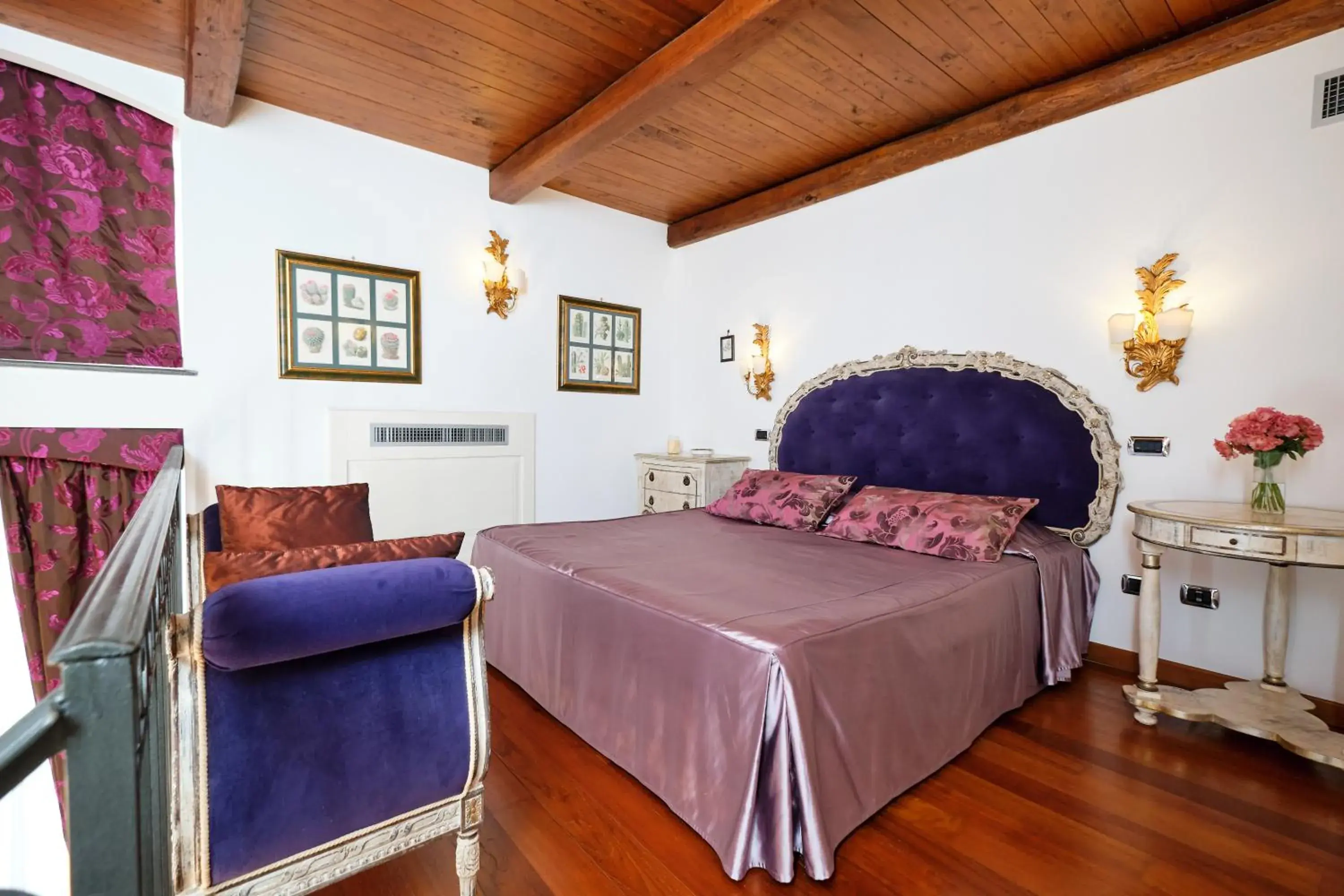 Bedroom, Bed in Hotel Botanico San Lazzaro