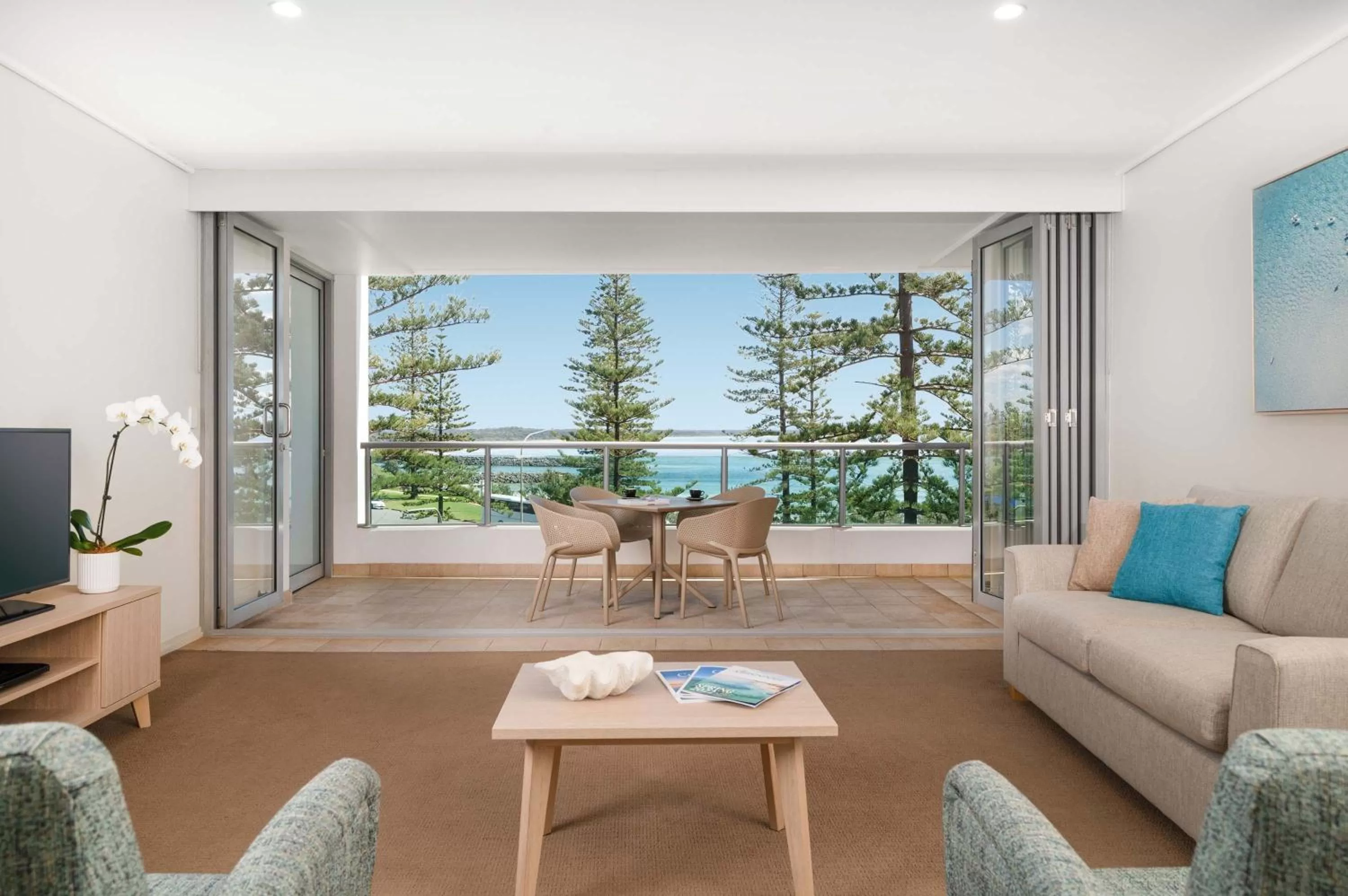 Living room in Mantra The Observatory