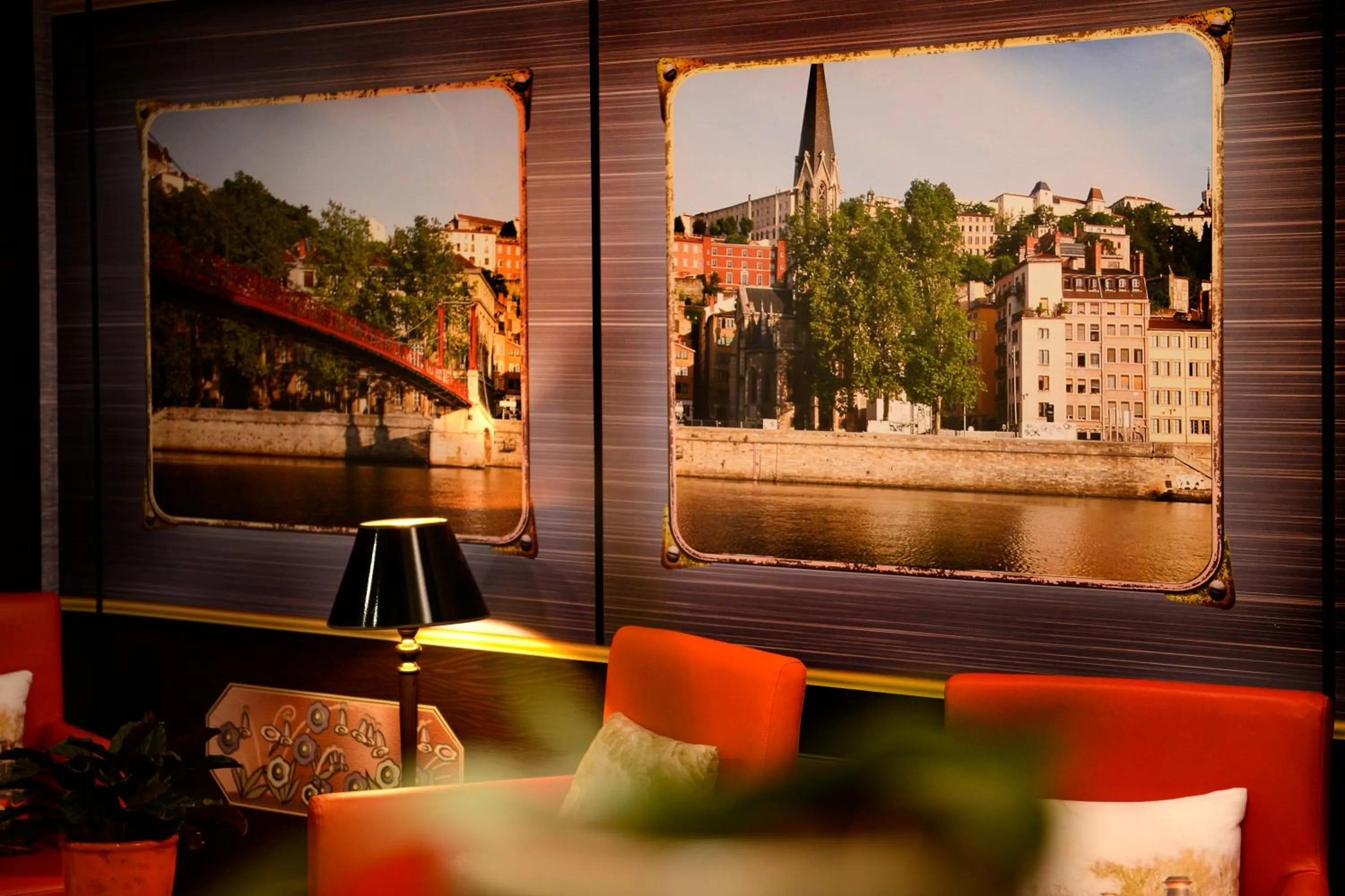 Lounge or bar in Hotel Victoria Lyon Perrache Confluence