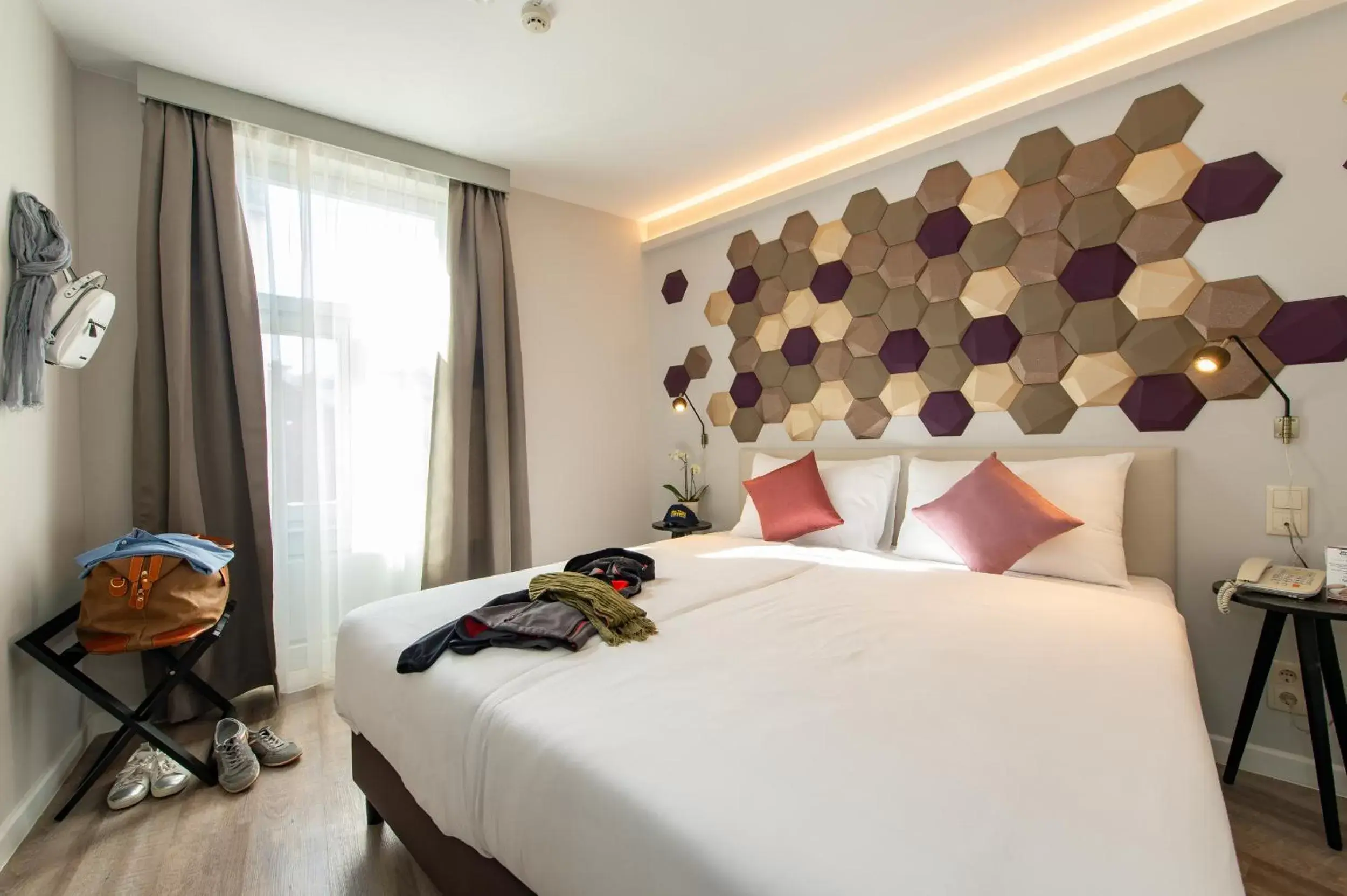 Bed in Three Corners Hotel Art Bed in Three Corners Hotel Art