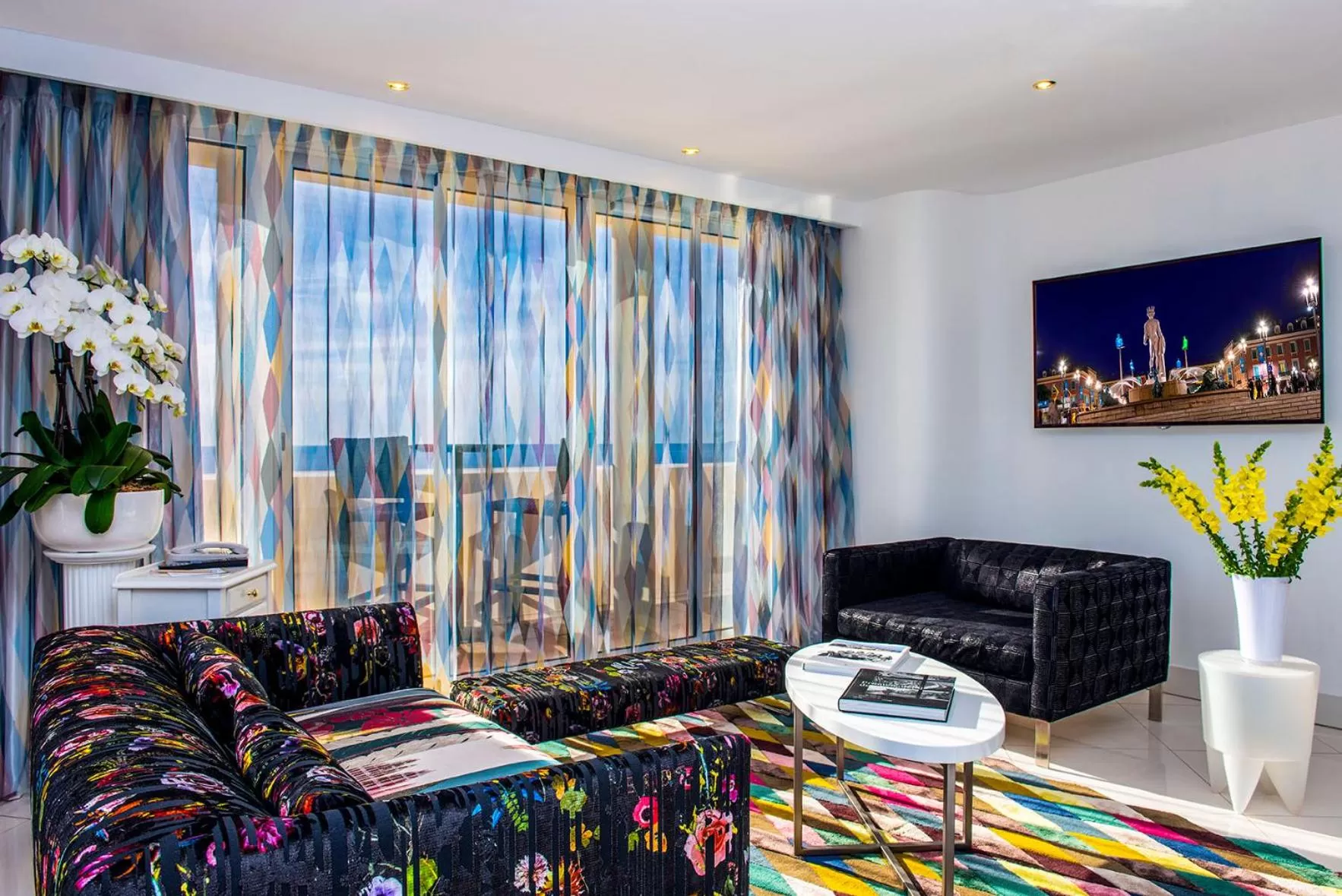 Decorative detail in Hôtel West End Promenade