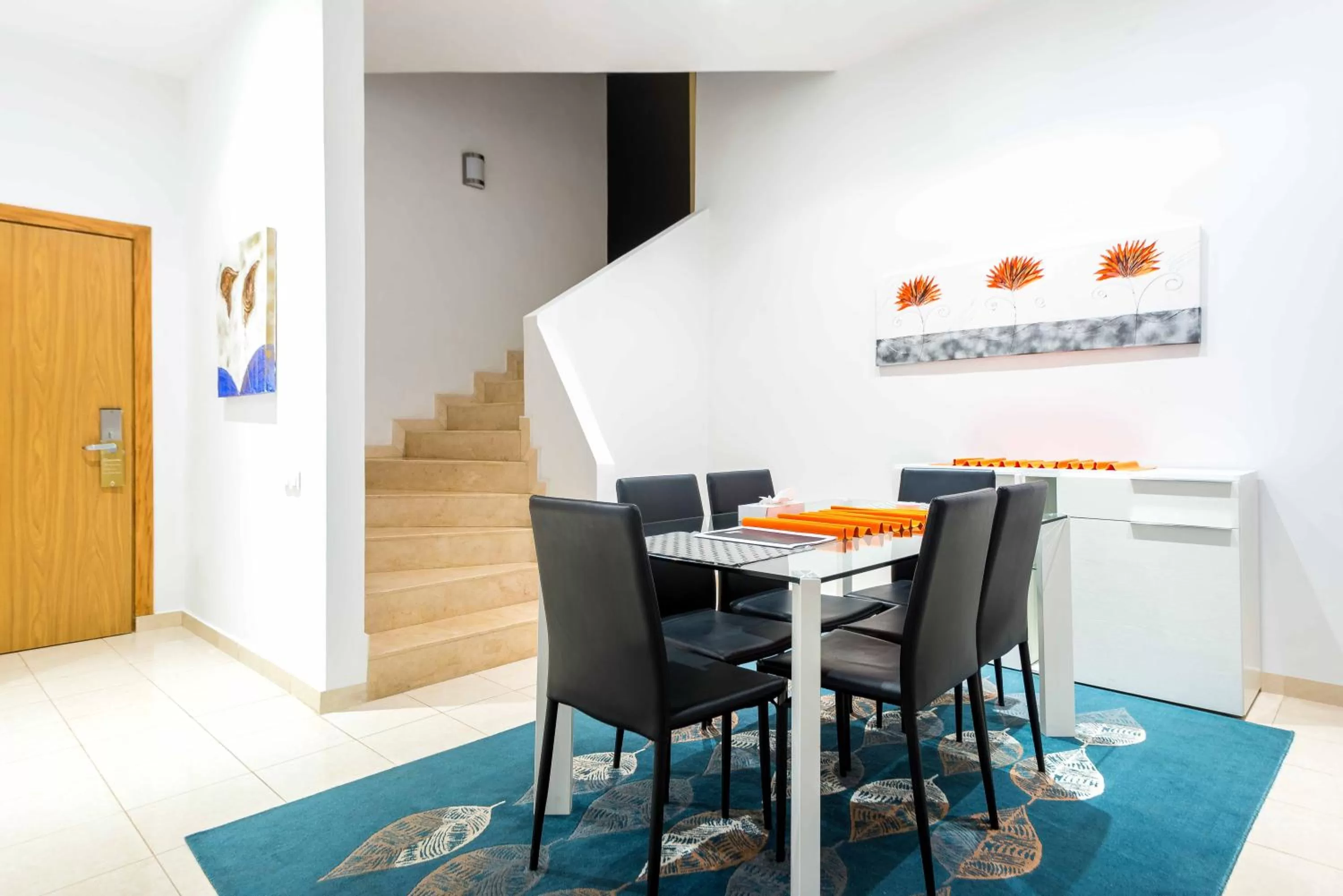 Dining area in Hotel Farah Tanger