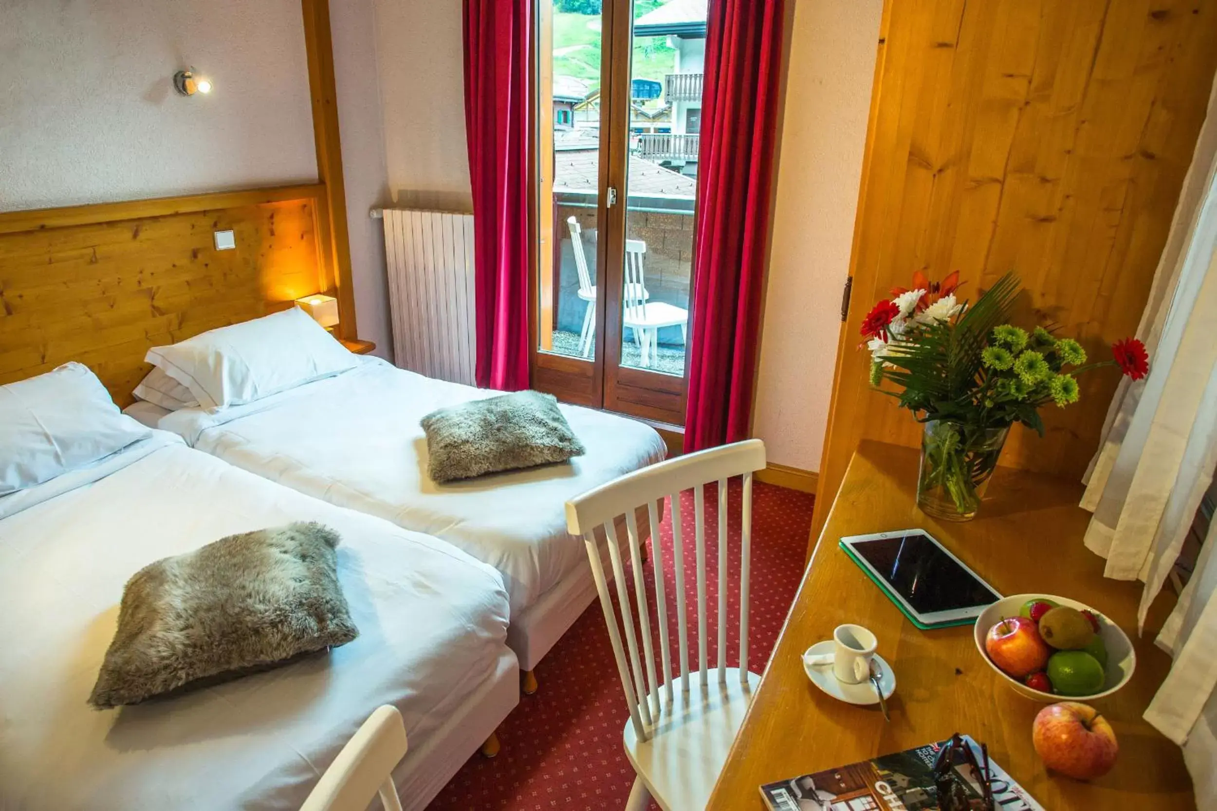 Bedroom in Chalet Hotel Régina