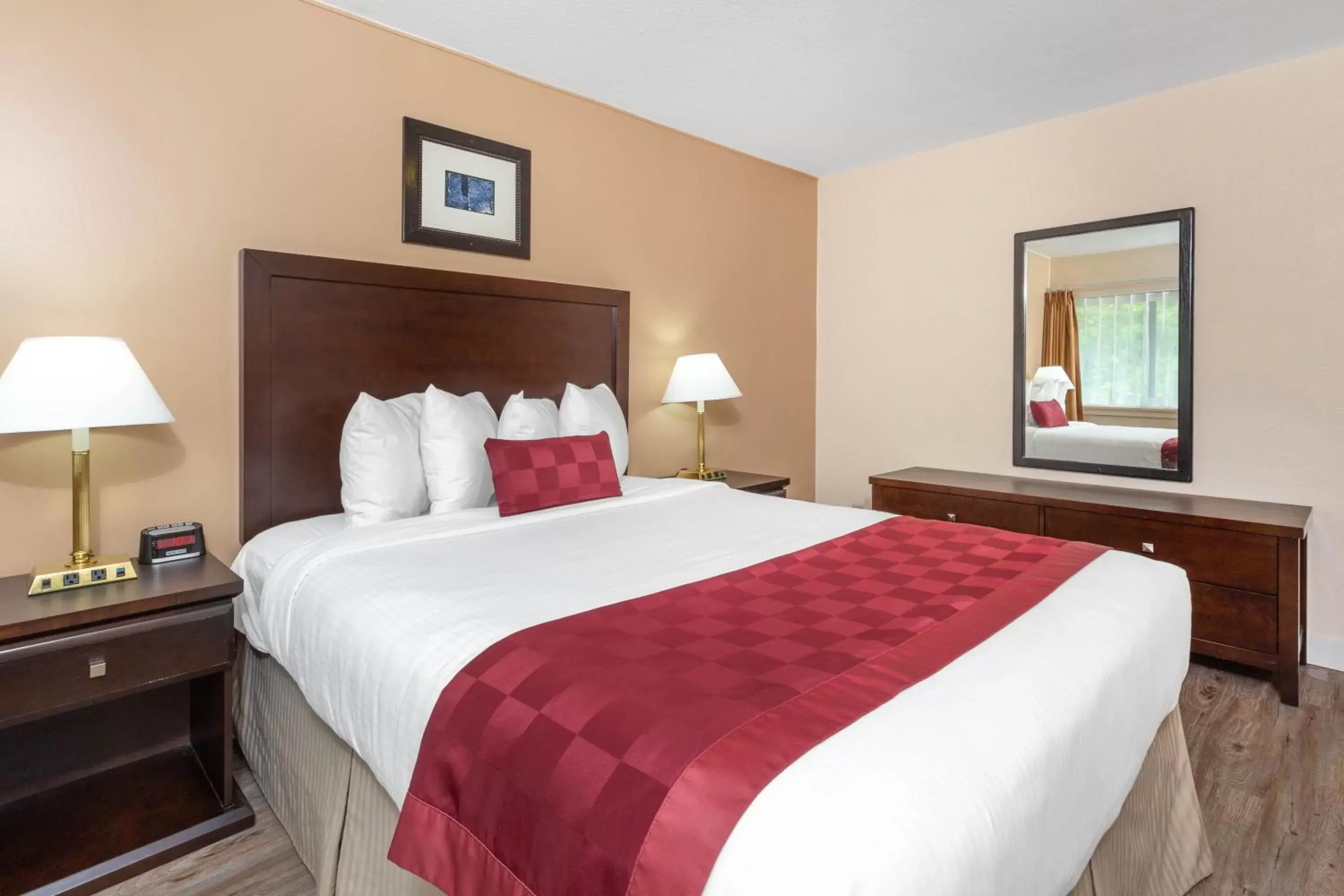 Bedroom, Bed in Ramada by Wyndham Coquitlam Bedroom, Bed in Ramada by Wyndham Coquitlam