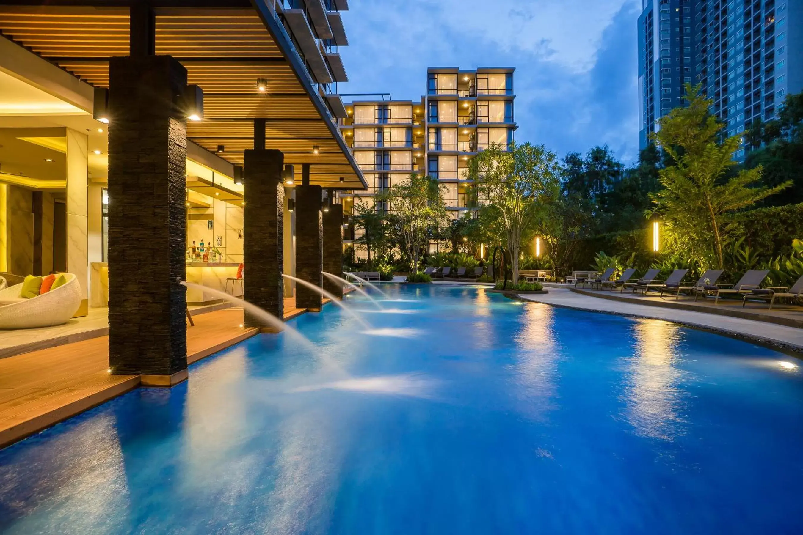 Swimming Pool in Altera Hotel and Residence by At Mind