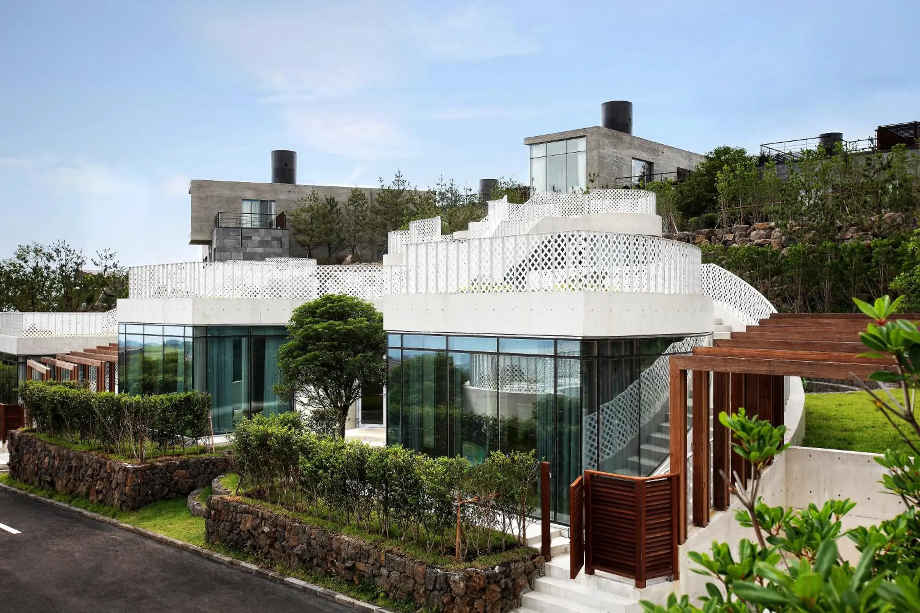 Property building in Lotte Resort Jeju Artvillas