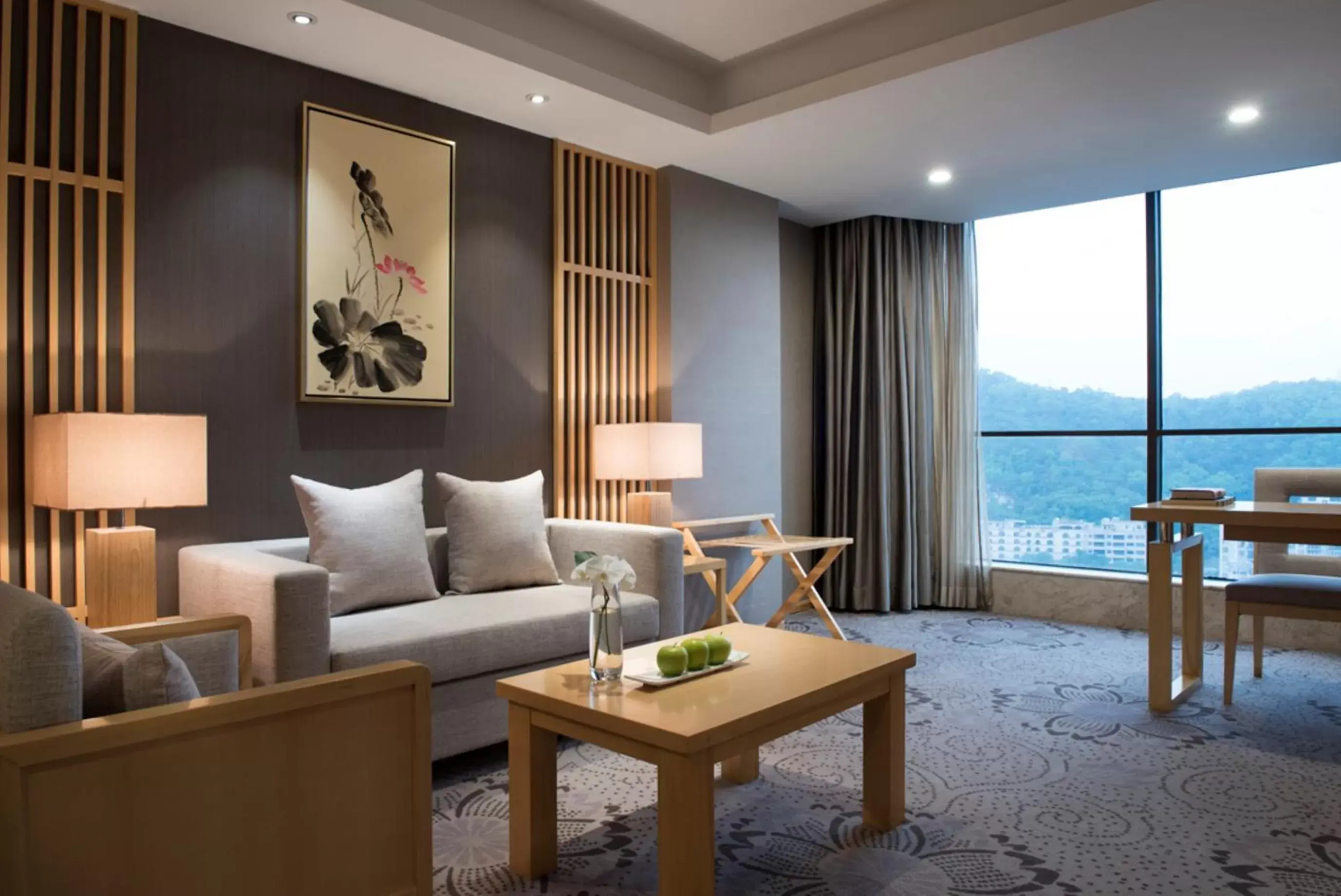 Living room, Seating Area in Guangdong Hotel (Zhuhai)