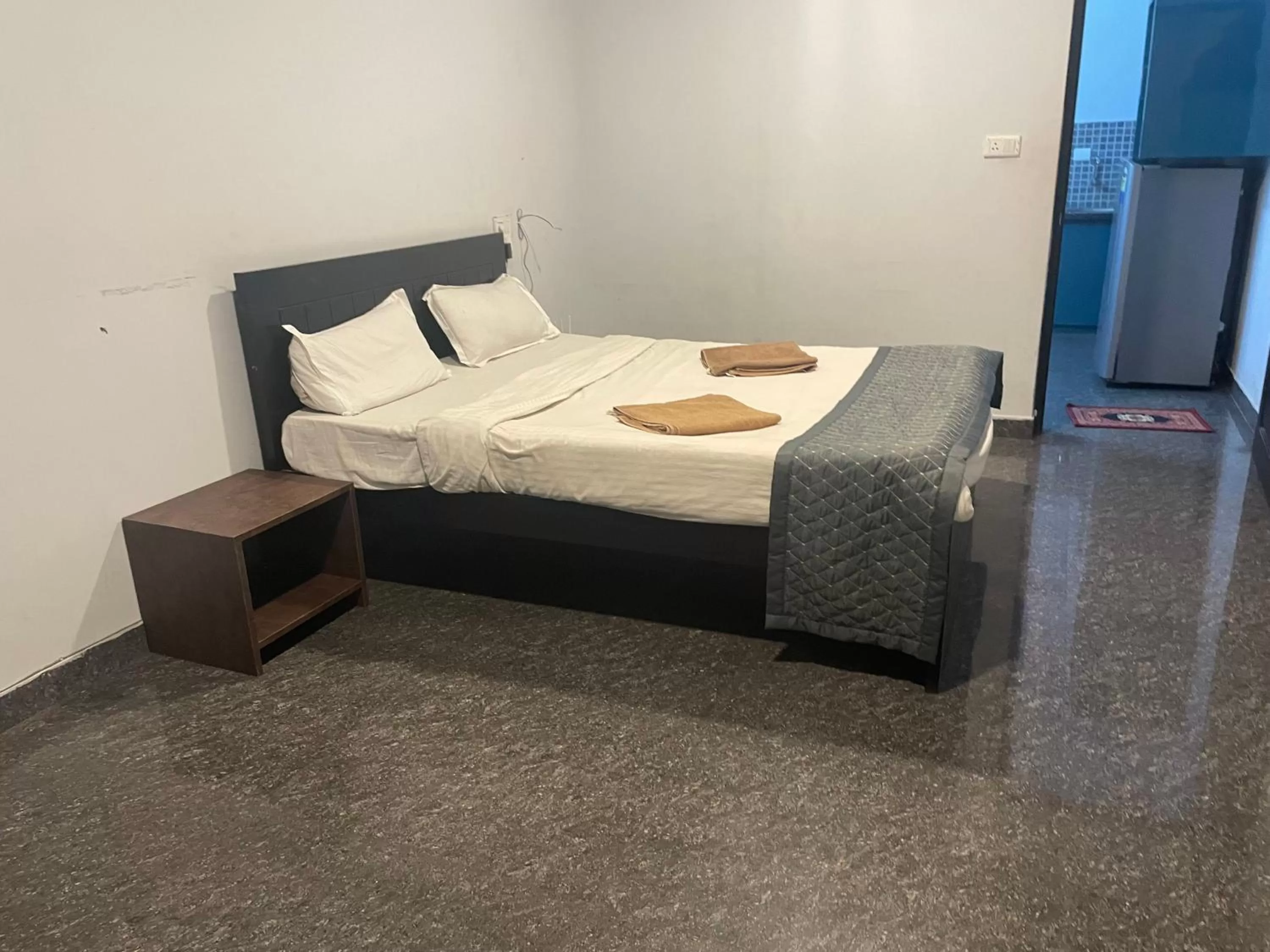 Bed in Calangute Beach Corner