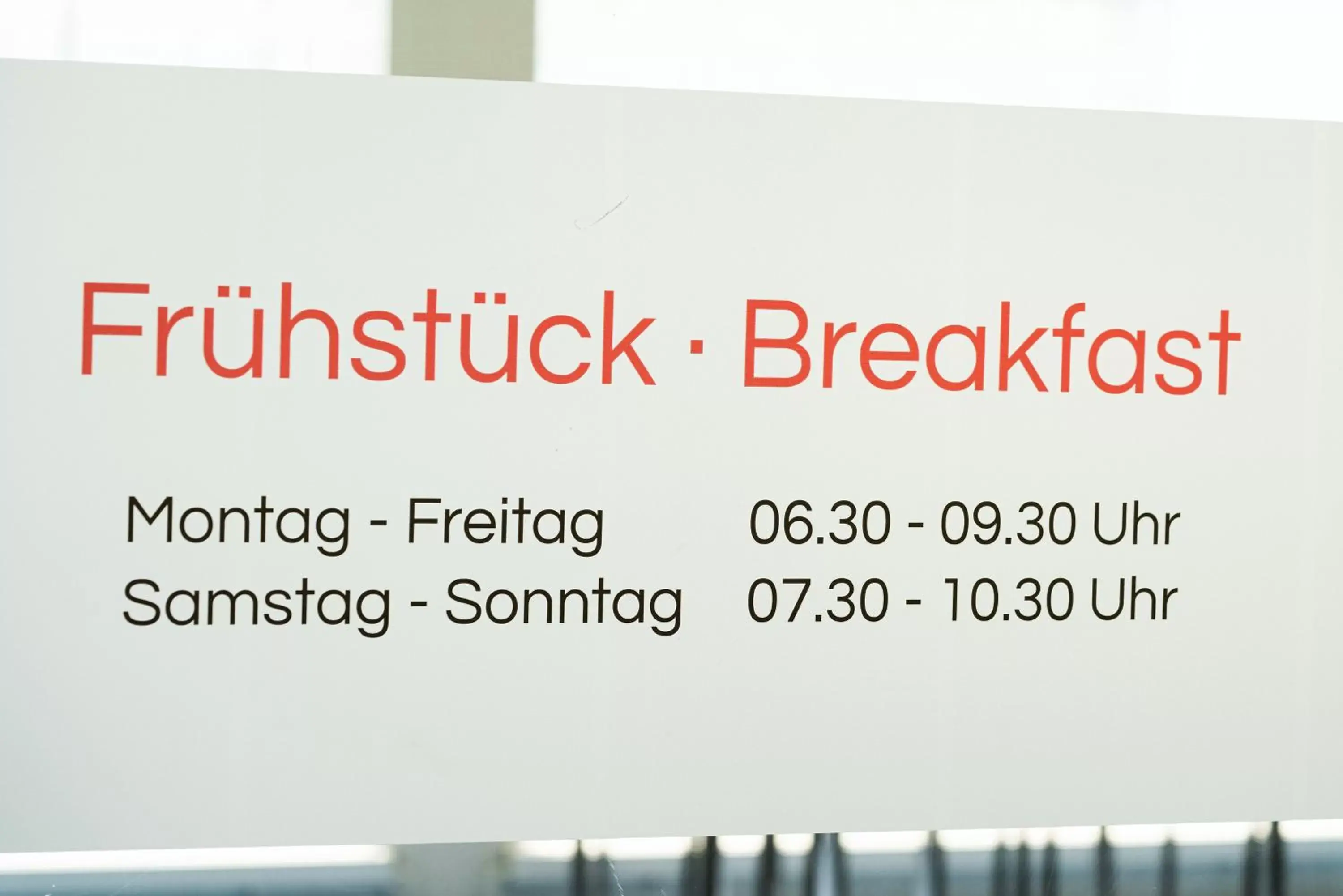 Breakfast in Aarauerhof - Self Check-in