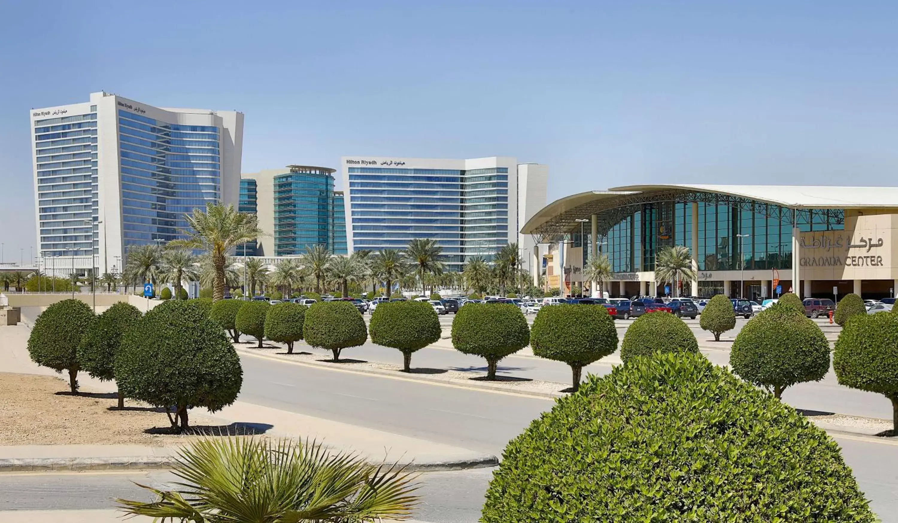 Property building in Hilton Riyadh Hotel & Residences Property building in Hilton Riyadh Hotel & Residences
