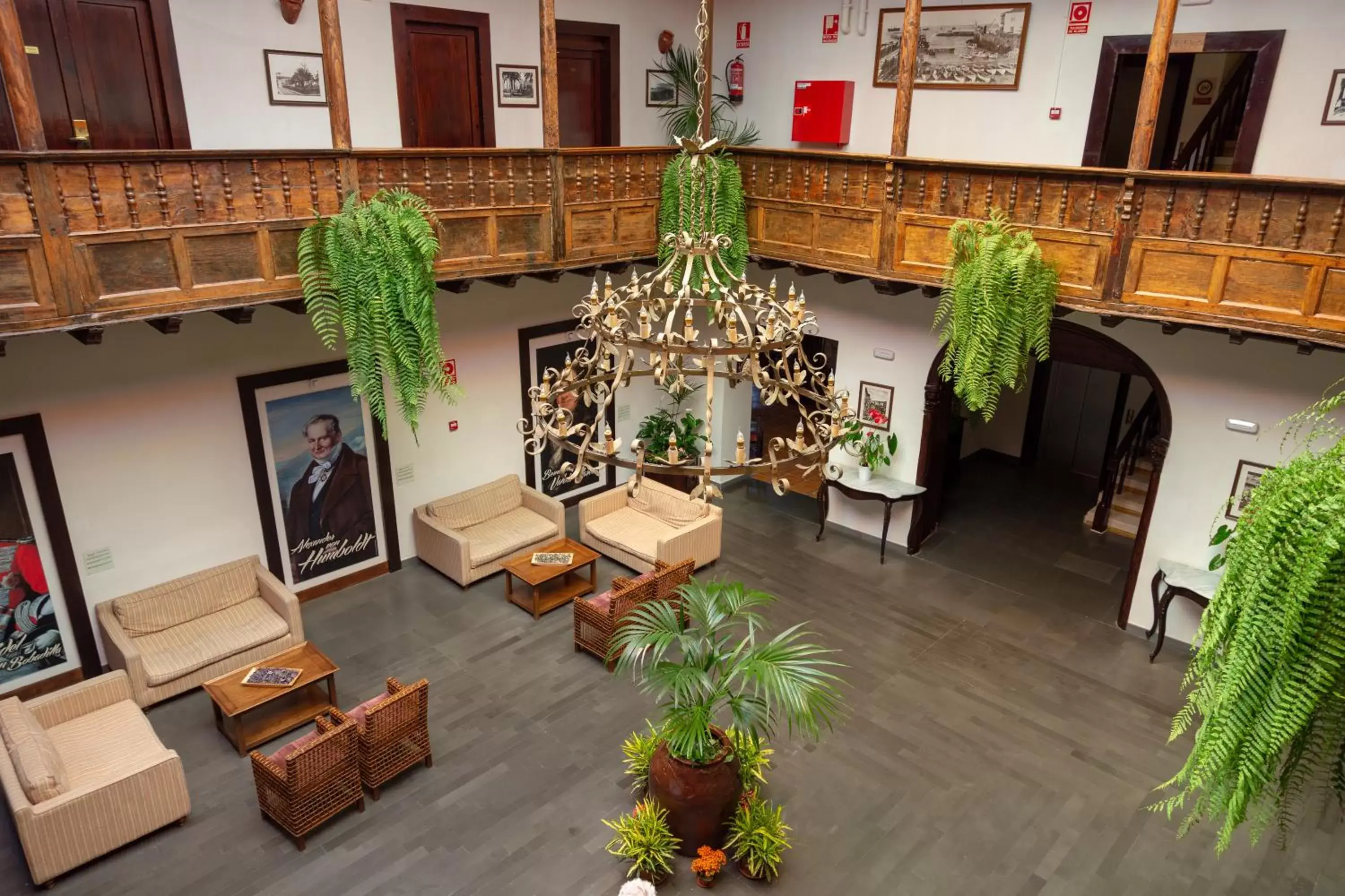 Lobby or reception in Hotel Marquesa
