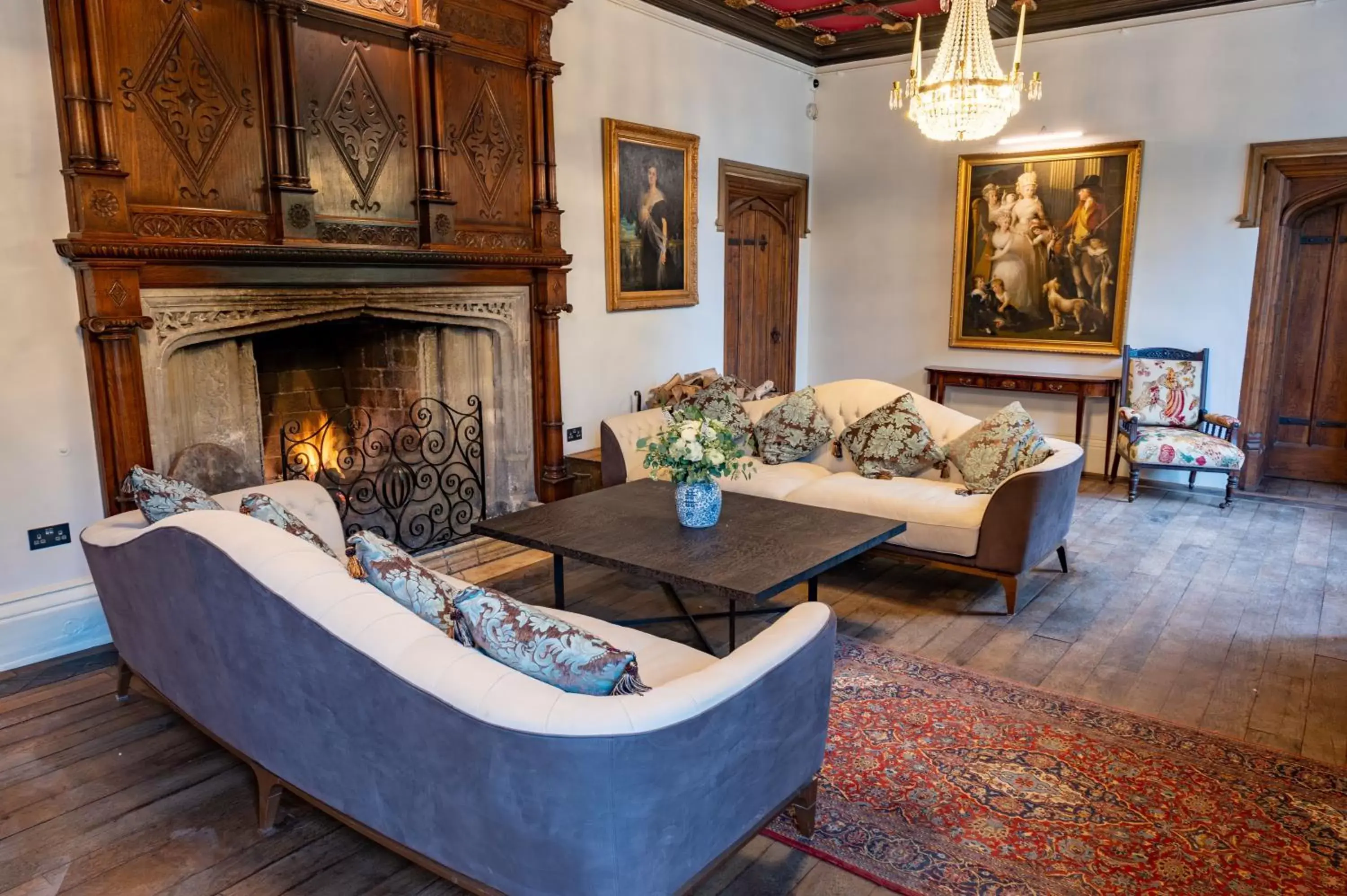 Seating Area in The Manor Country House Hotel