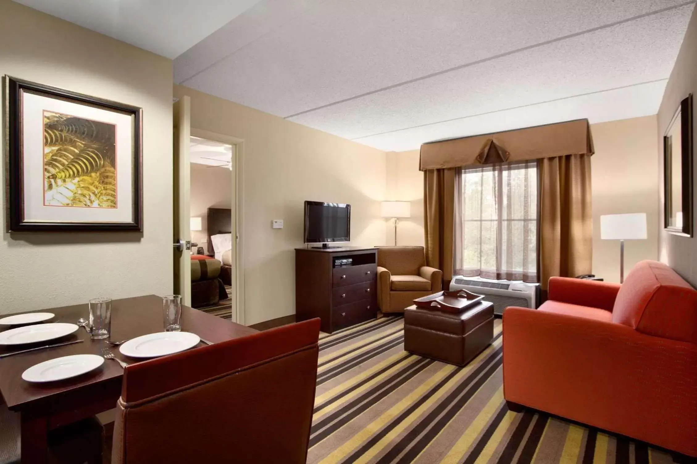 Living room, Seating Area in Homewood Suites by Hilton Rochester/Greece, NY