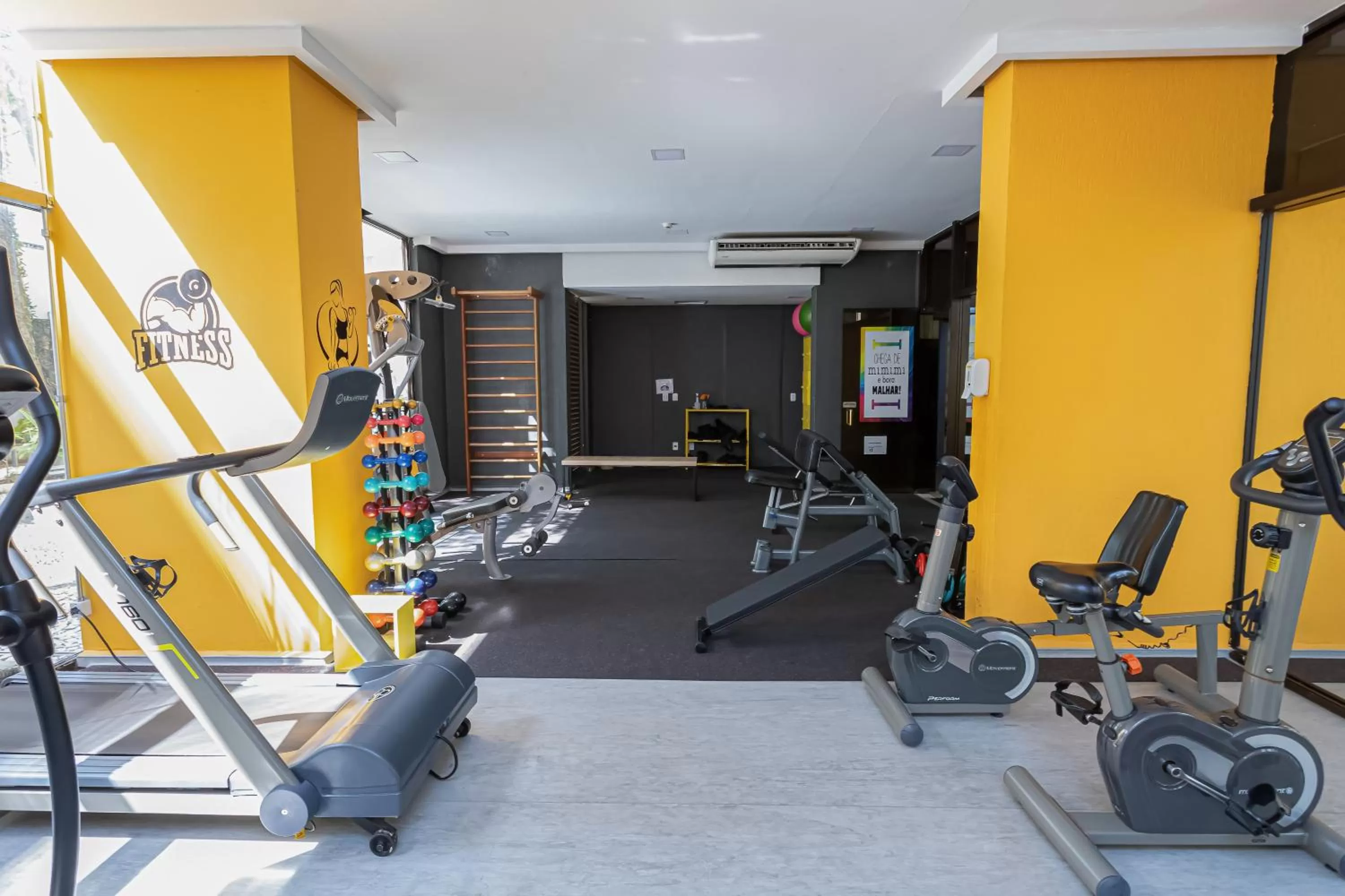 Fitness centre/facilities in H4 La Residence Paulista