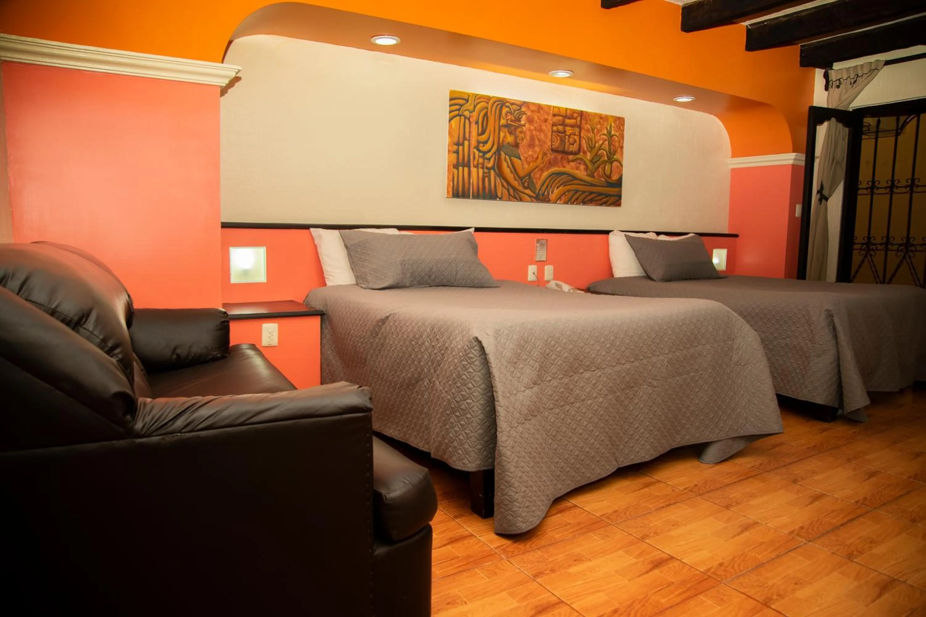 Bed in Hotel Catedral