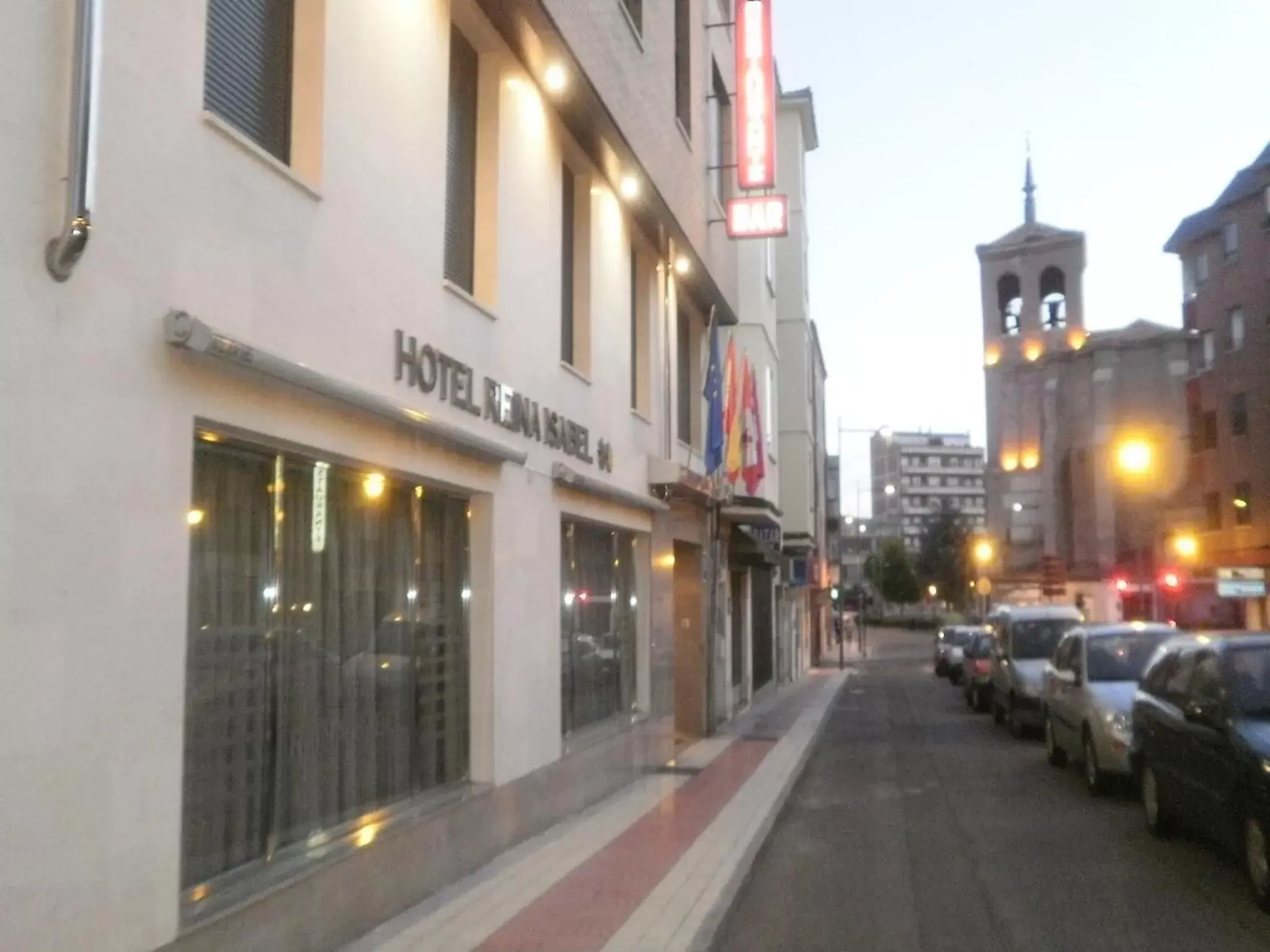 Facade/entrance in Hotel Reina Isabel