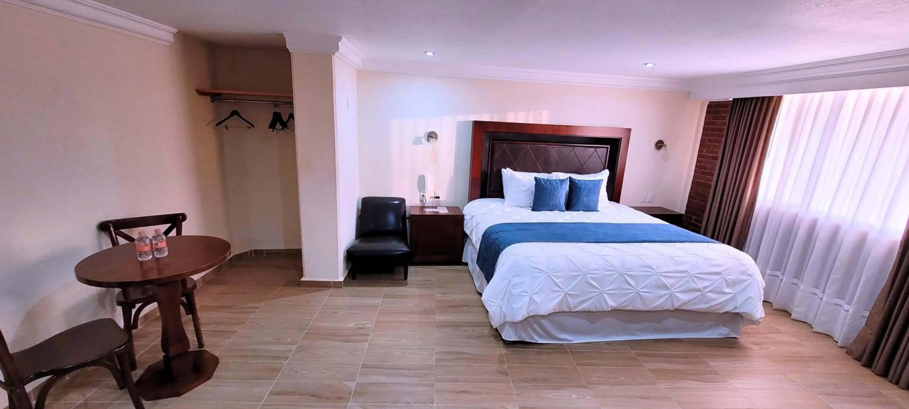 Decorative detail, Bed in Hotel Tierras Blancas