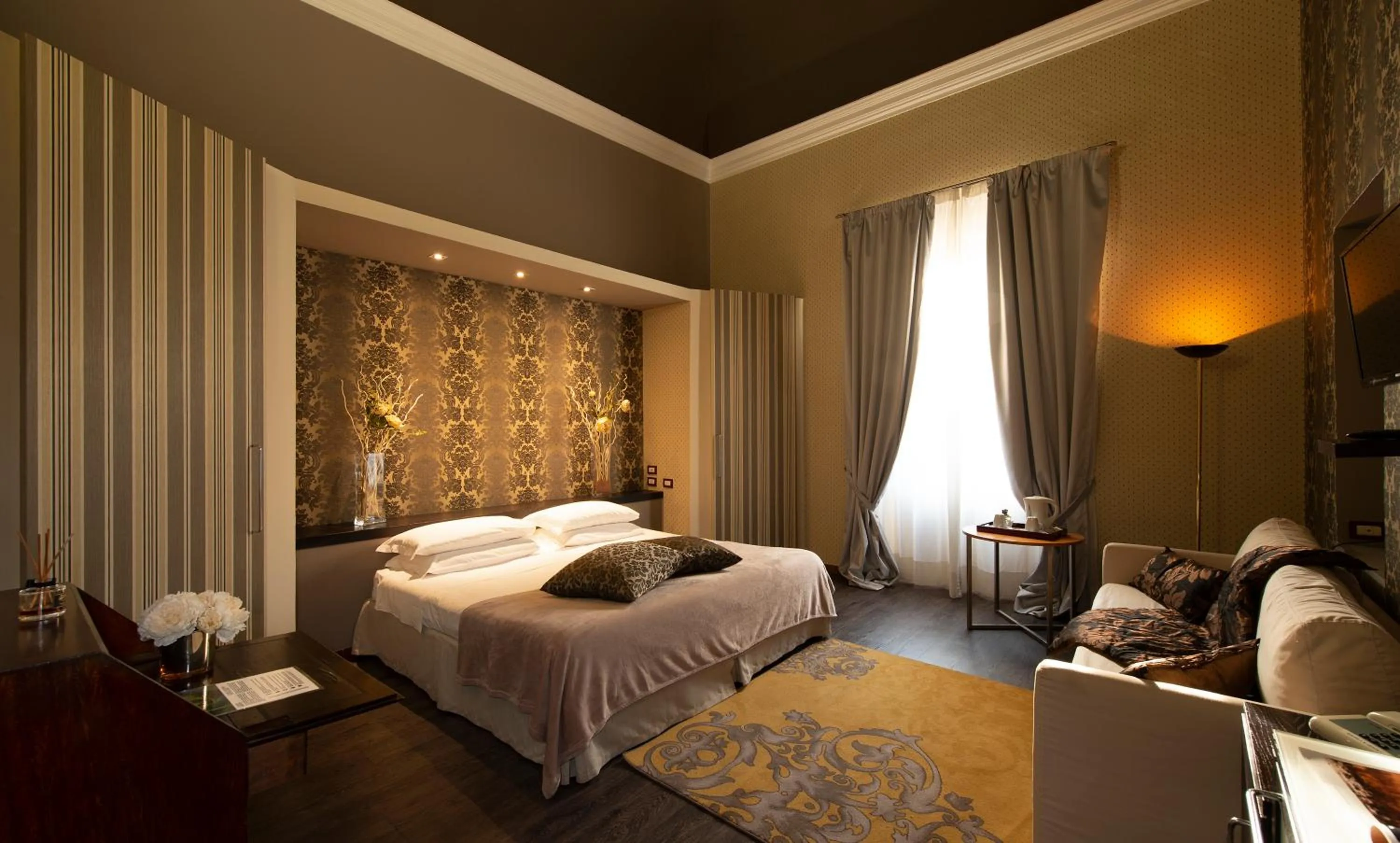 Bedroom, Bed in Hotel De La Pace, Sure Hotel Collection by Best Western