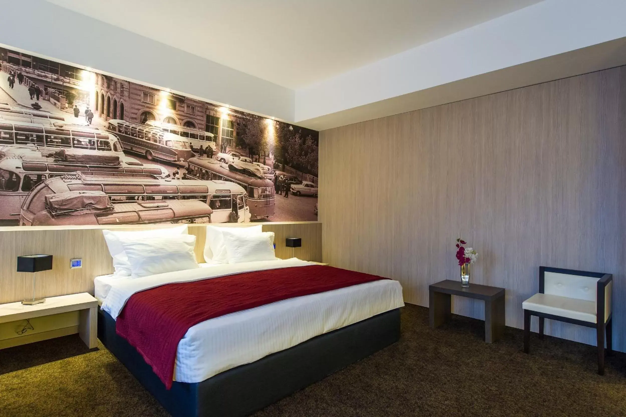 Bed in City Hotel Mostar