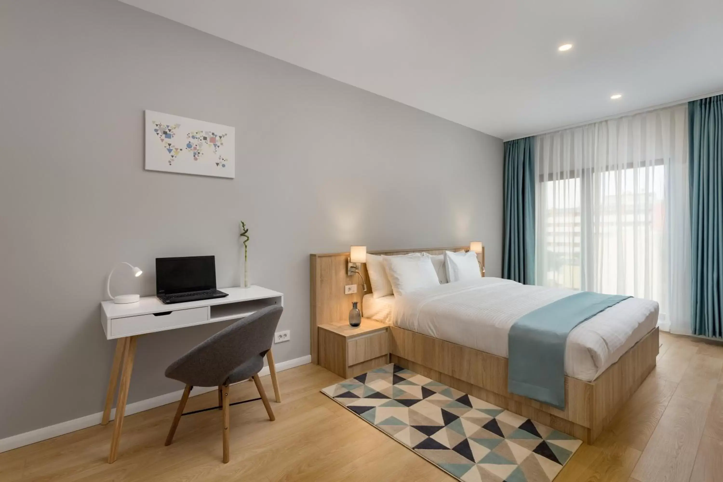 Bedroom, Bed in Athina Suites Hotel Bedroom, Bed in Athina Suites Hotel