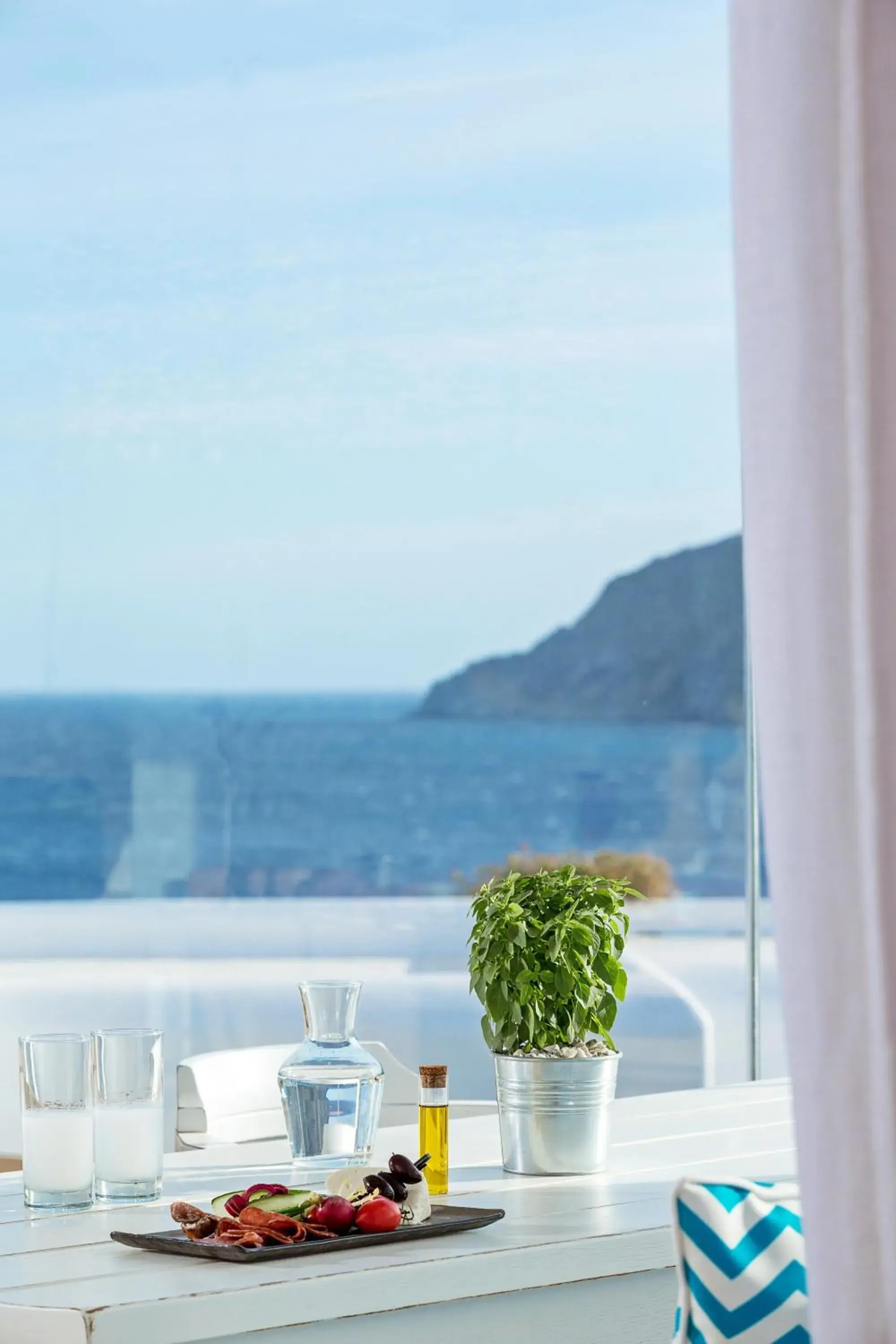 Food, Sea View in Archipelagos Hotel
