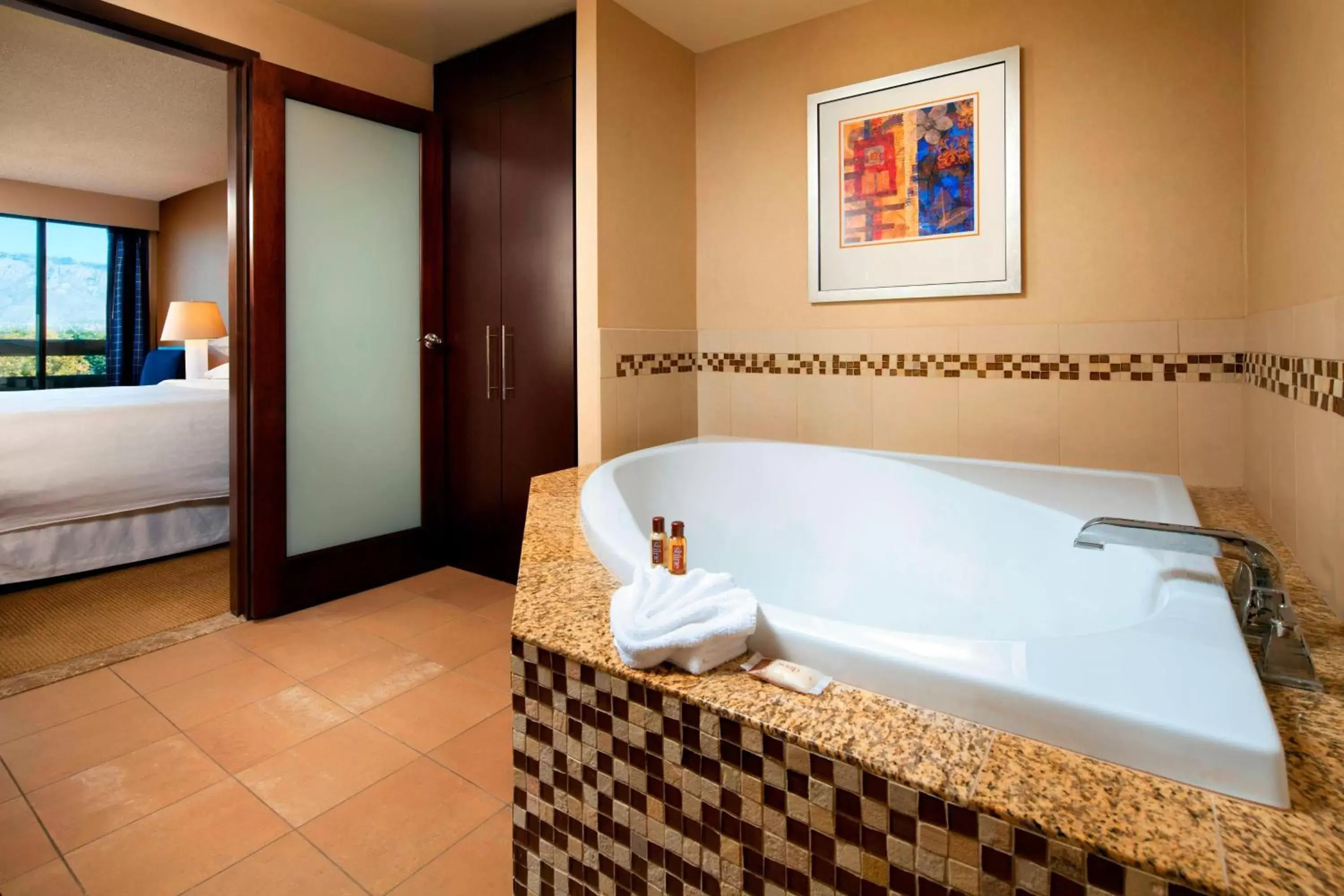 Bathroom in Sheraton Albuquerque Uptown by Marriott