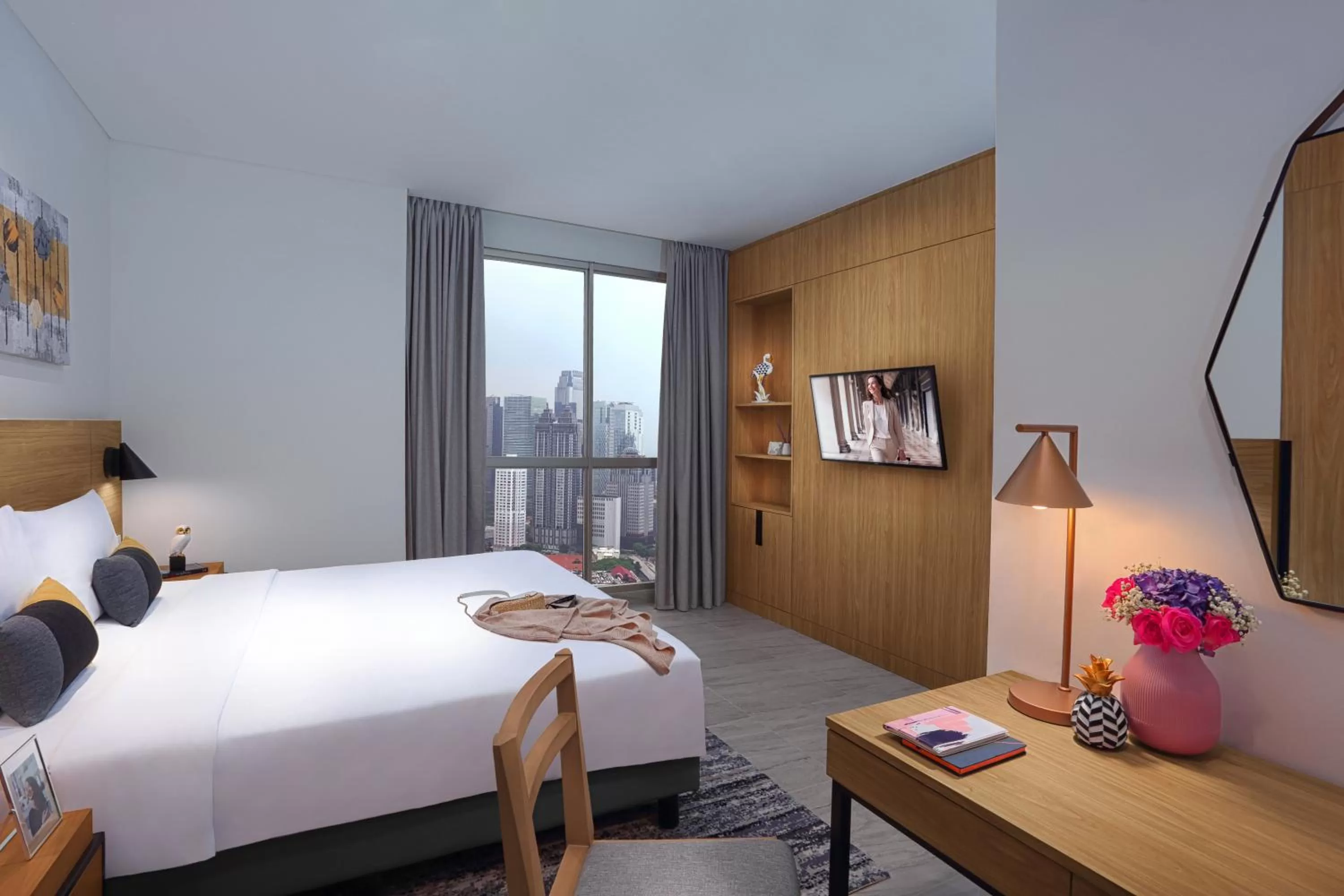 Bed in Citadines Sudirman Jakarta