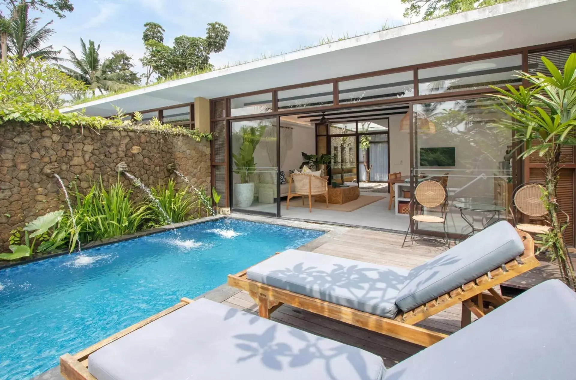 Swimming Pool in Ubud Green Resort Villas Powered by Archipelago