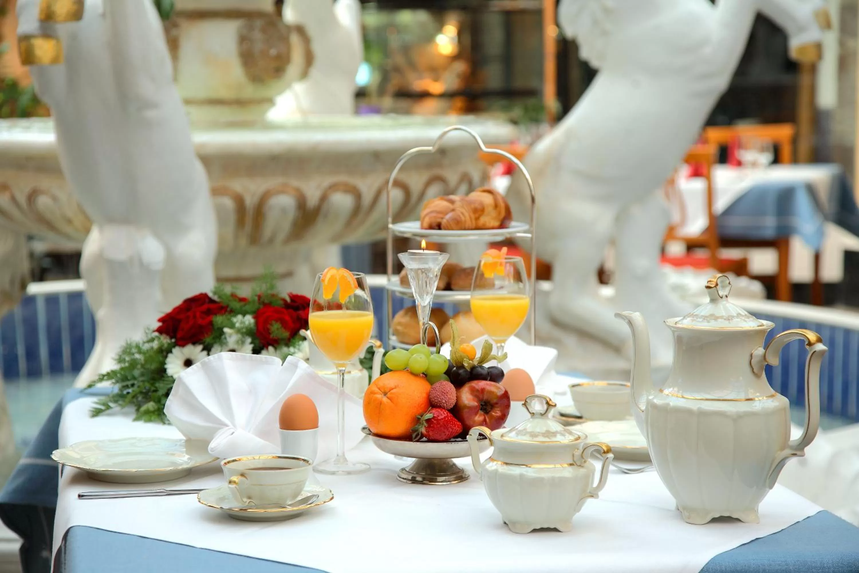 Food and drinks in Hotel Don Giovanni