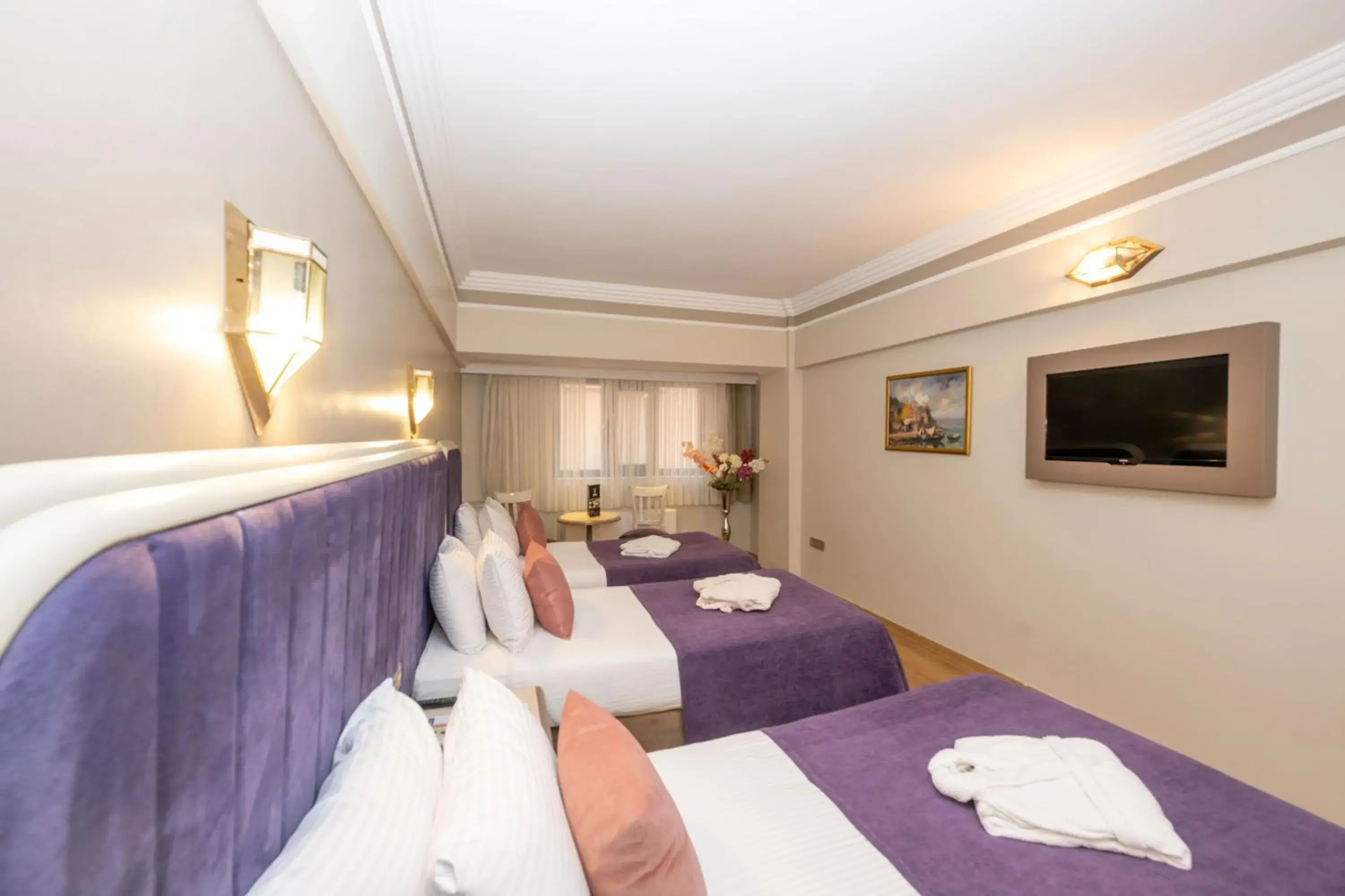 TV and multimedia, Bed in Grand Anka Hotel