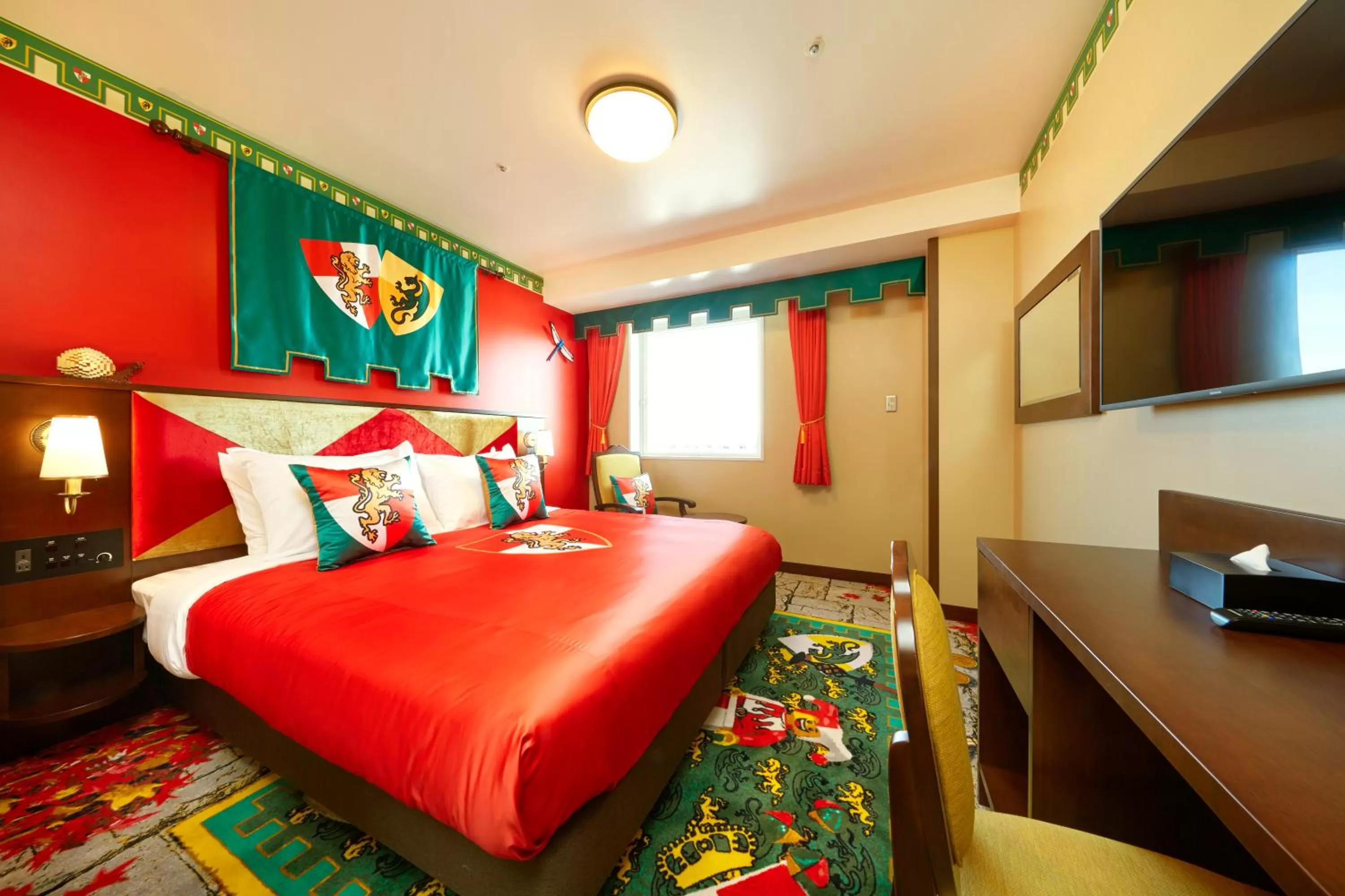 Bed in LEGOLAND Japan Hotel