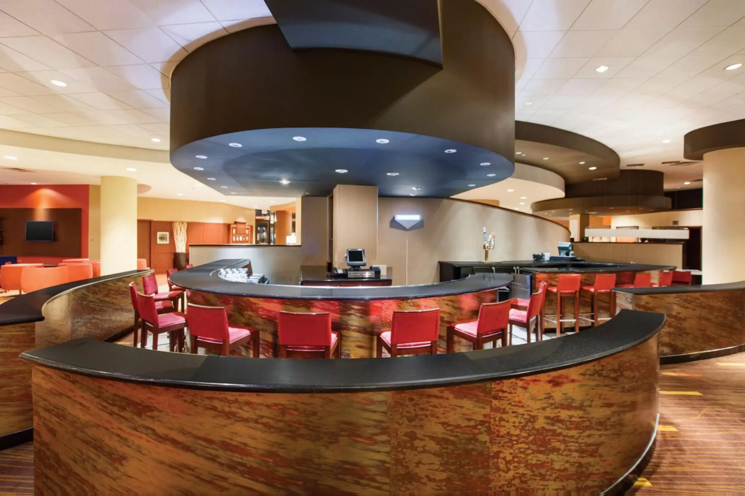 Lounge or bar, Lounge/Bar in Courtyard by Marriott Oklahoma City Downtown