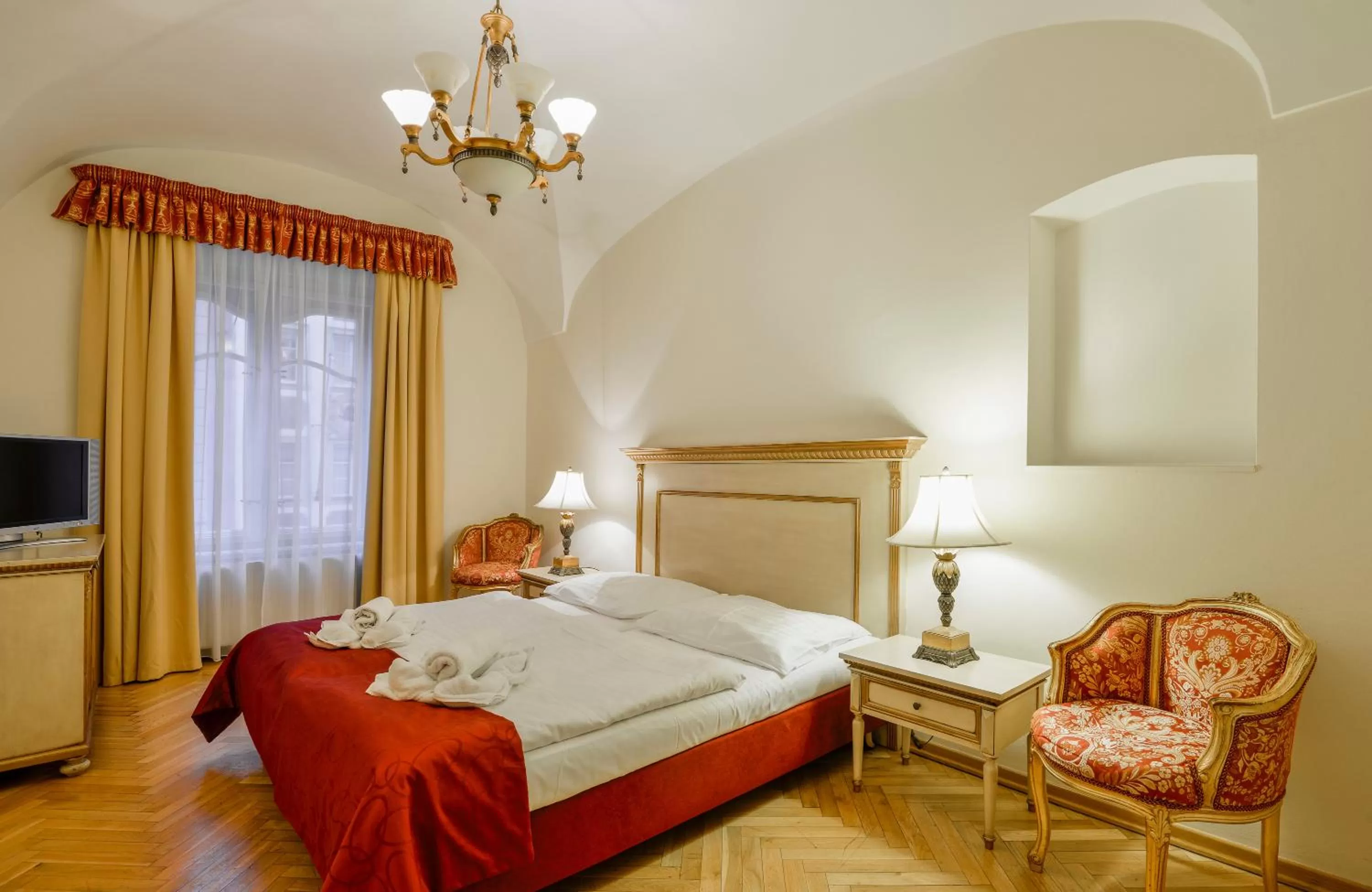 Bedroom, Bed in Hotel Residence Green Lobster