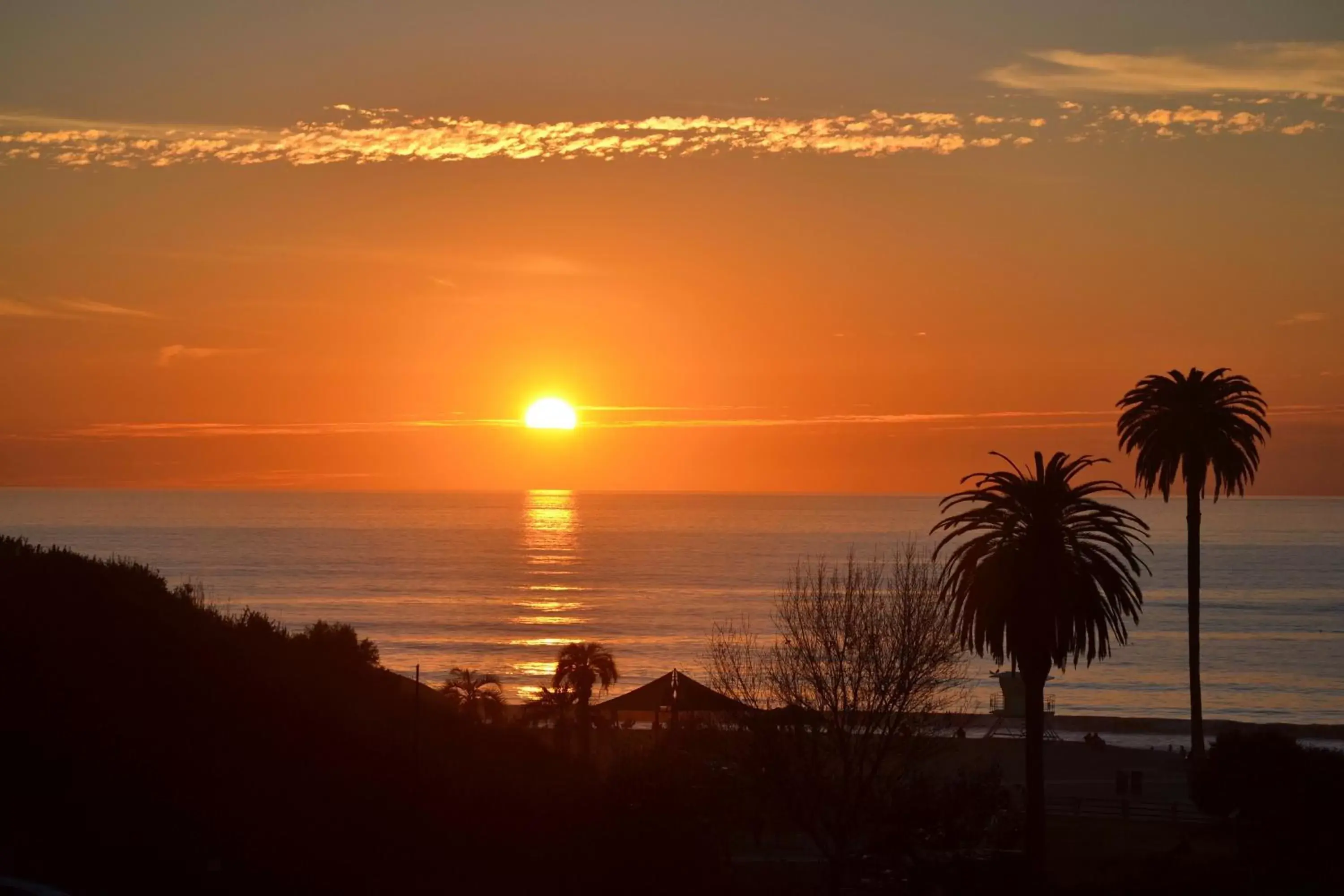 Sea view in Moonlight Beach Motel