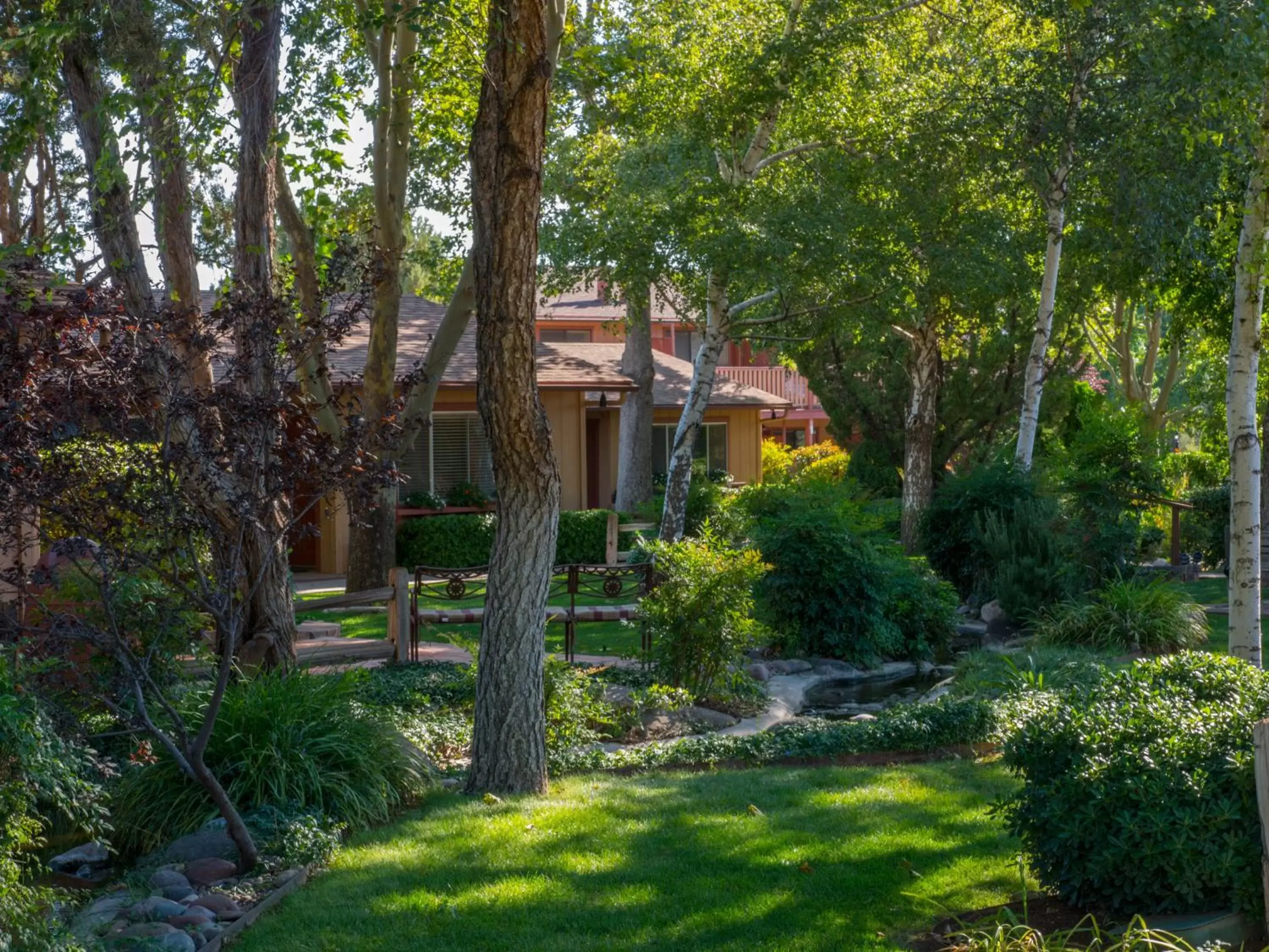 Garden in Sky Ranch Lodge