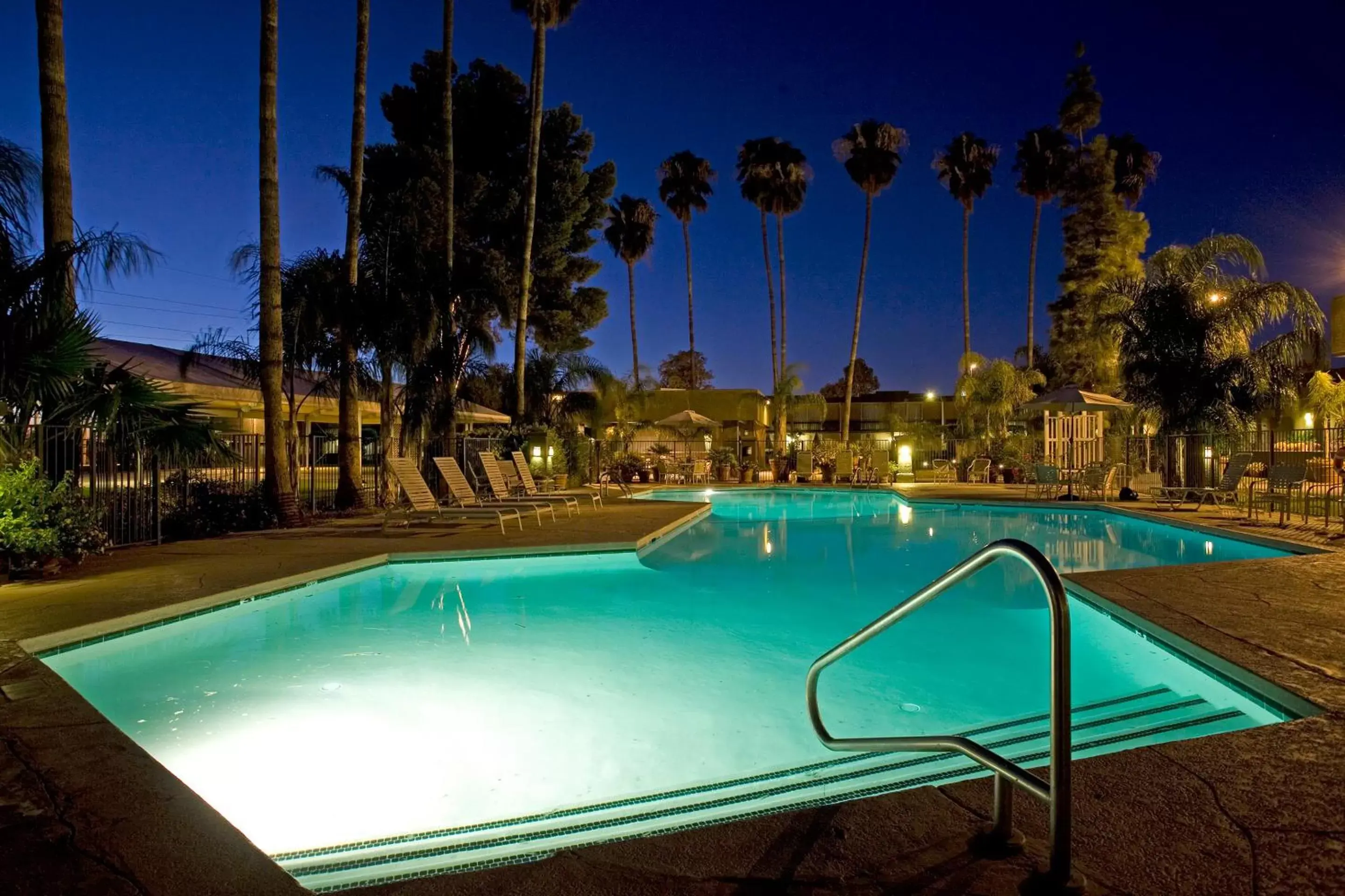 Patio, Swimming Pool in Ramada by Wyndham Tucson