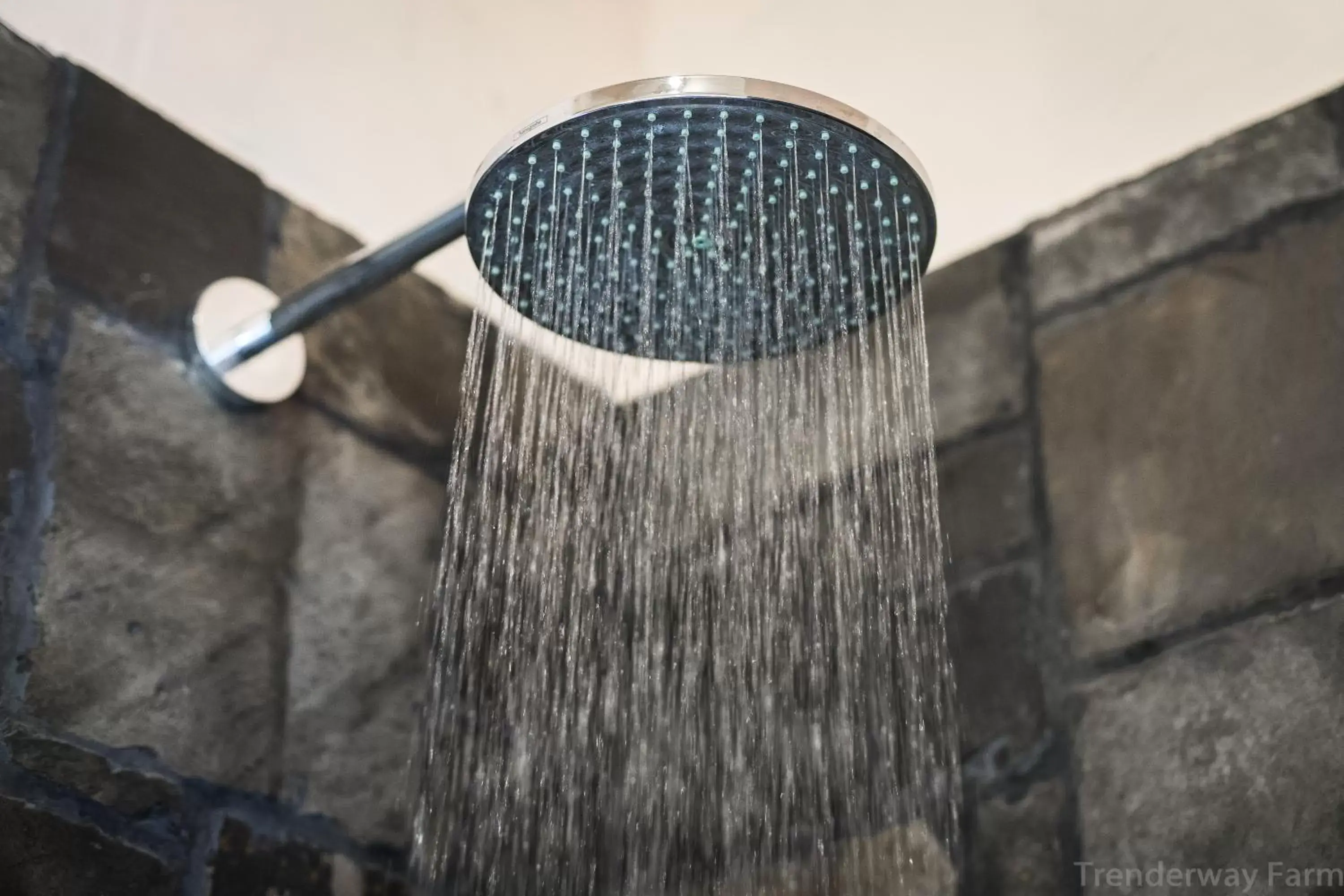 Shower in Trenderway Farm