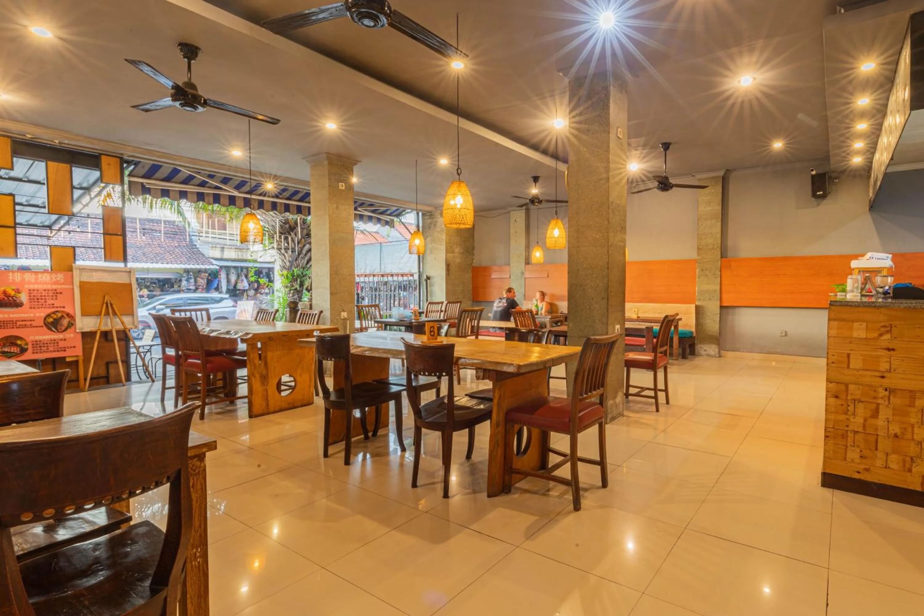 Restaurant/places to eat in Puri Mango Guest House Sanur