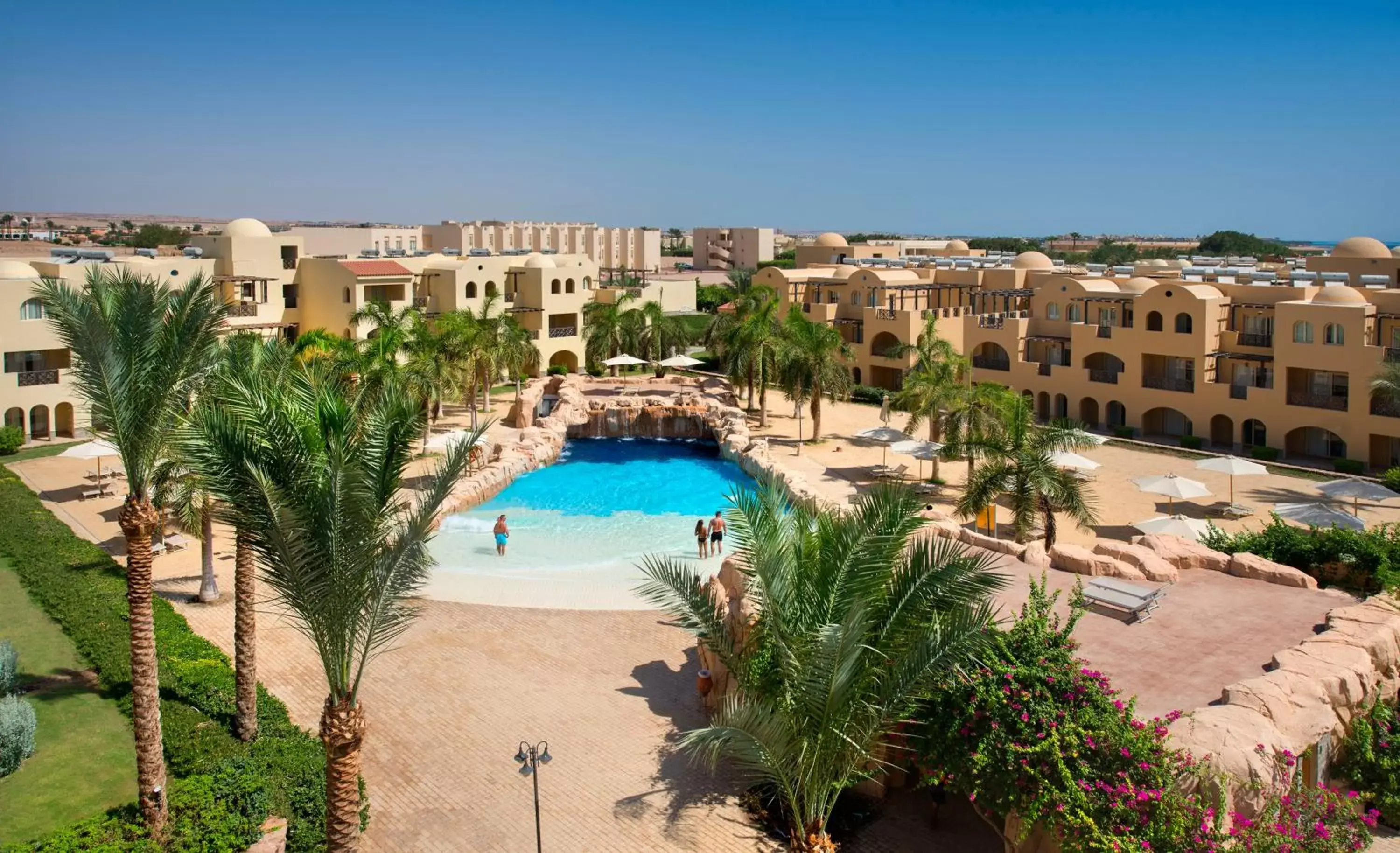 Swimming pool, Pool View in Stella Gardens Resort & Spa, Makadi Bay